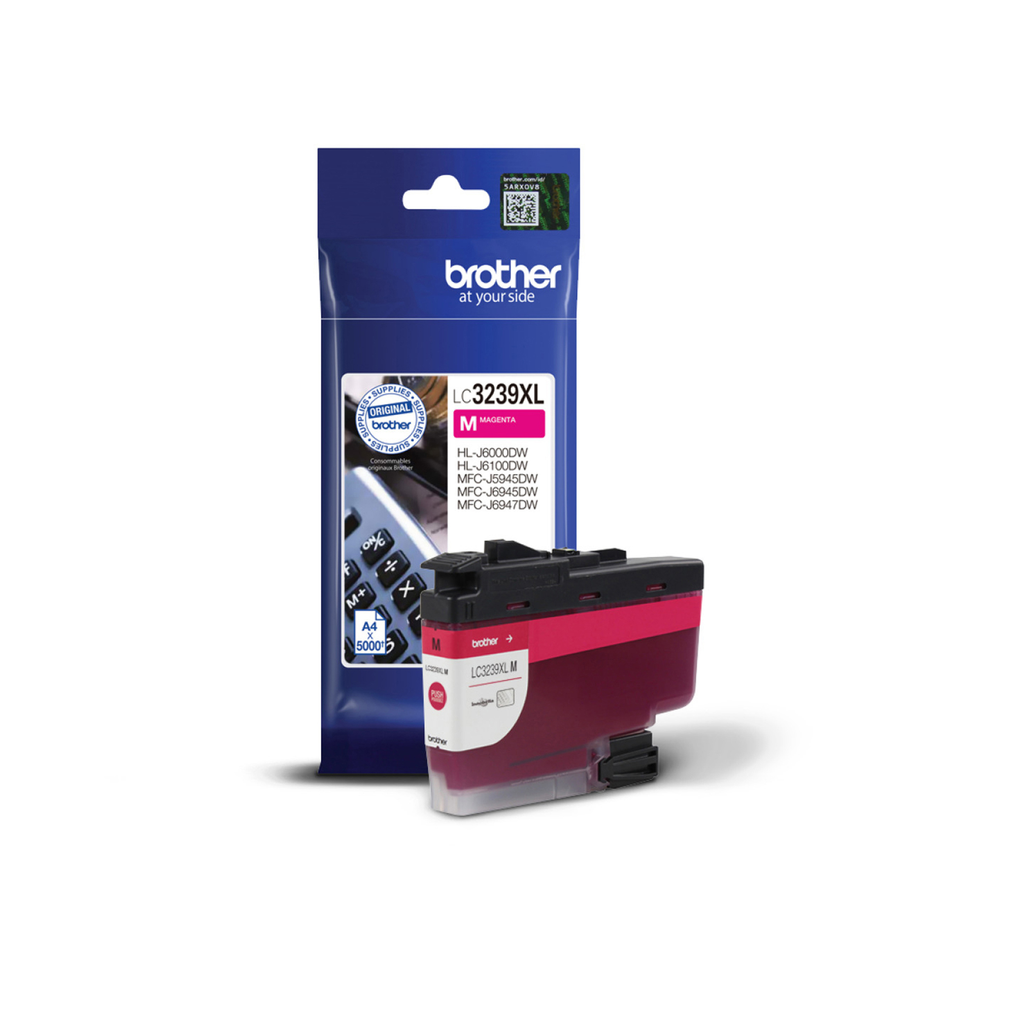 Brother LC3239XLM - Magenta - originale - cartuccia d'inchiostro - per Brother HL-J6000DW, HL-J6100DW, MFC-J5945DW, MFC-J6945DW, MFC-J6947DW