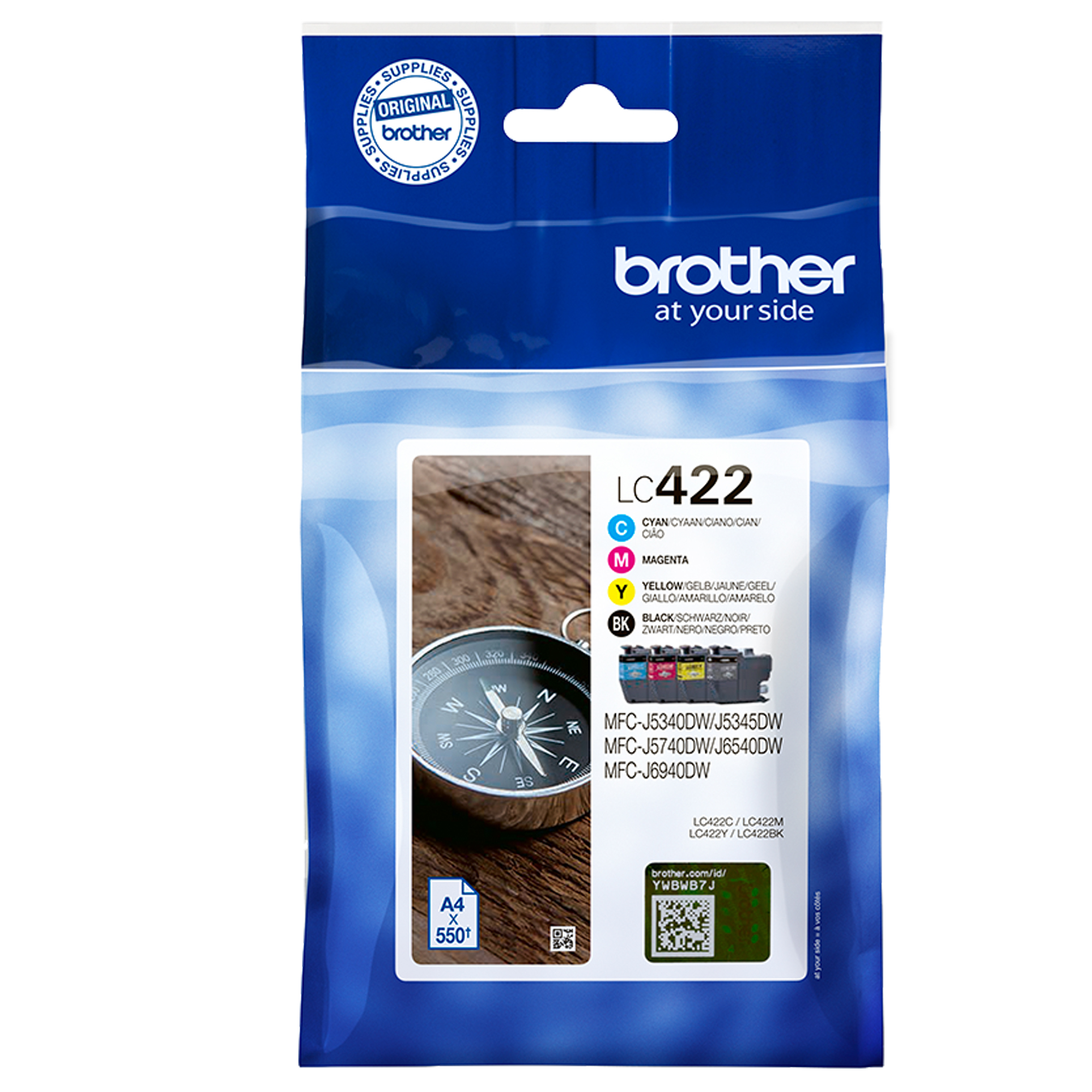 Brother LC422 Value Pack - Confezione da 4 …