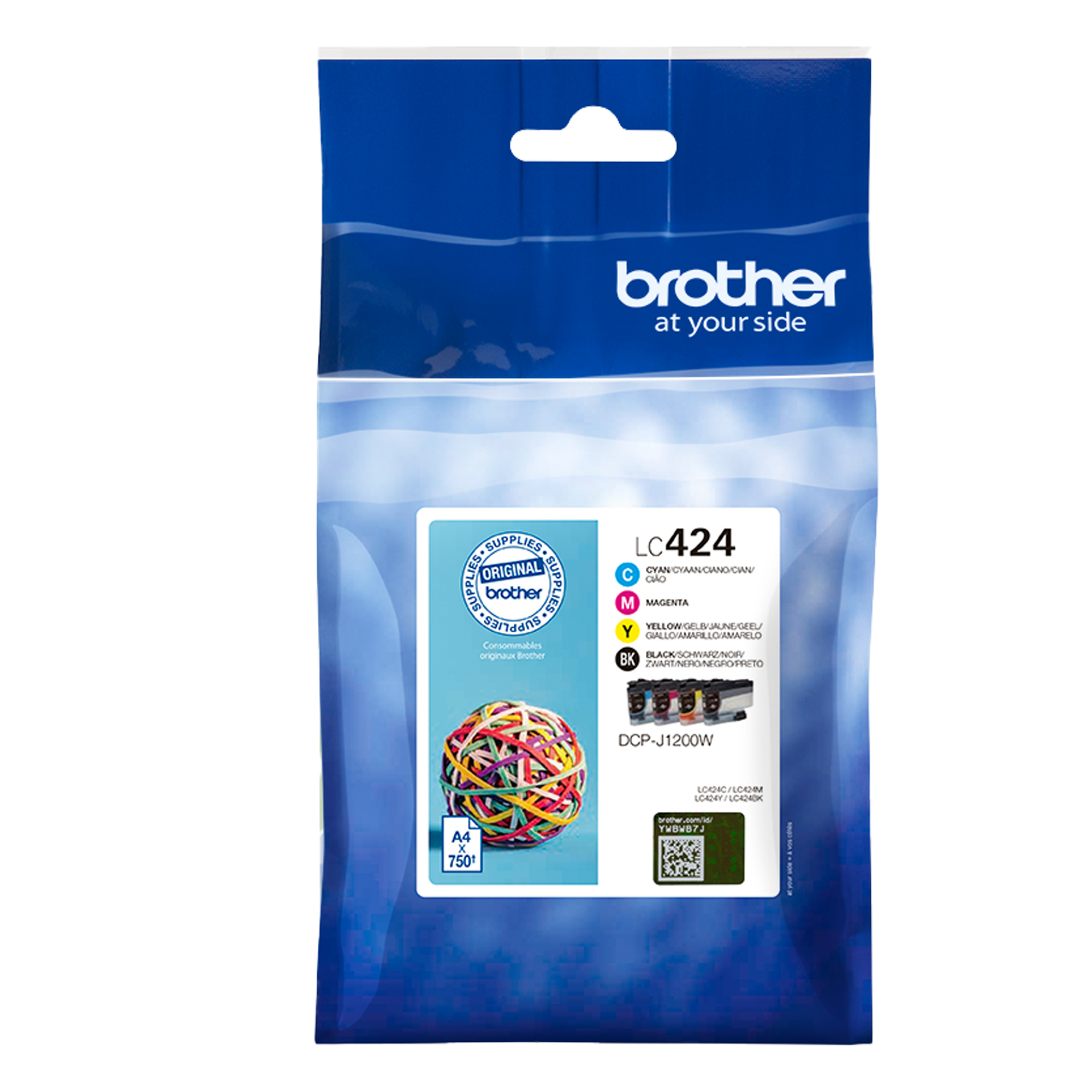 Brother - Confezione da 4 - nero, giallo, …