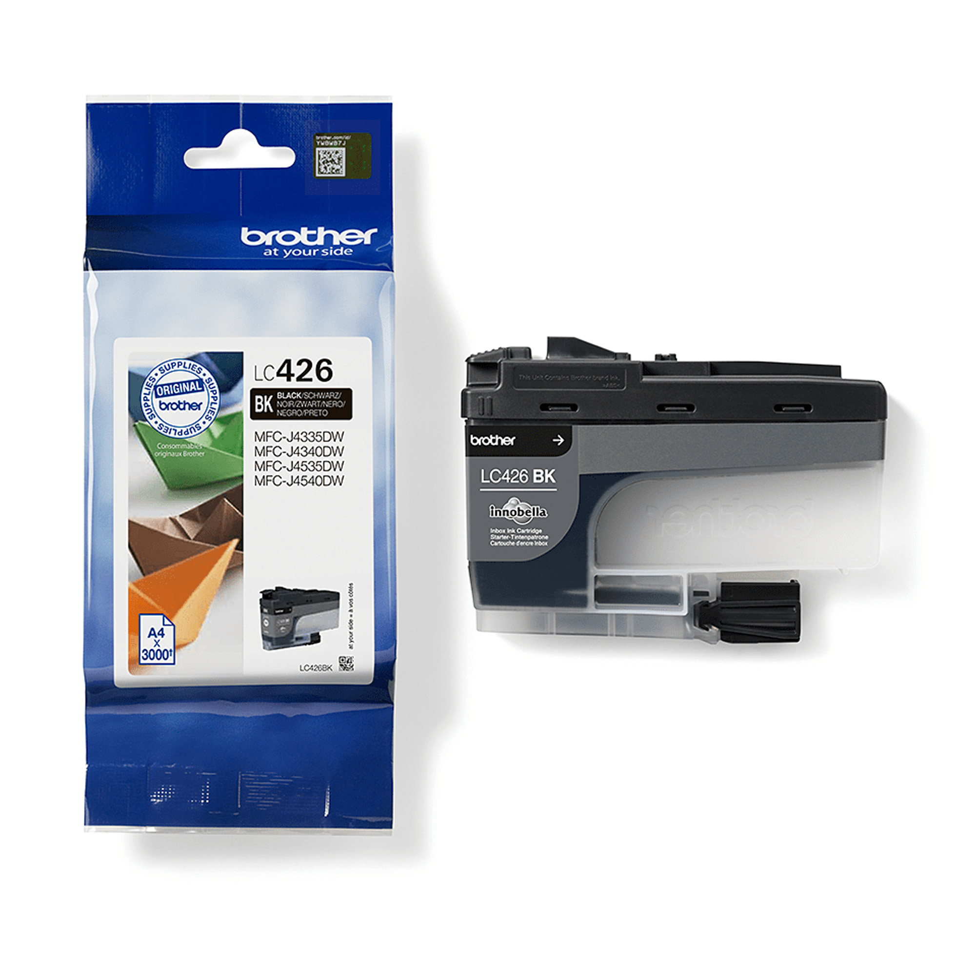 Brother LC426BK - Nero - originale - cartuccia d'inchiostro - per Brother MFC-J4335DWXL, MFC-J4340DW