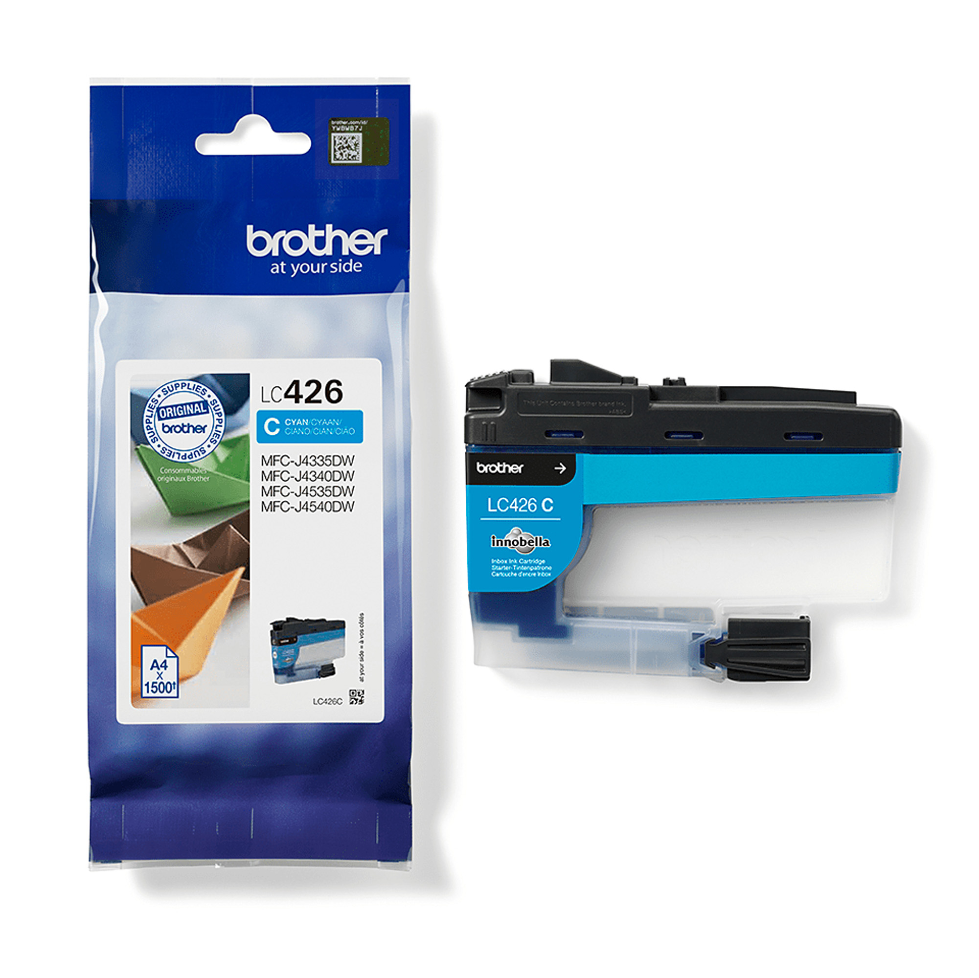 Brother LC426C - Alta resa - ciano - originale - cartuccia d'inchiostro - per Brother MFC-J4335DWXL, MFC-J4340DW