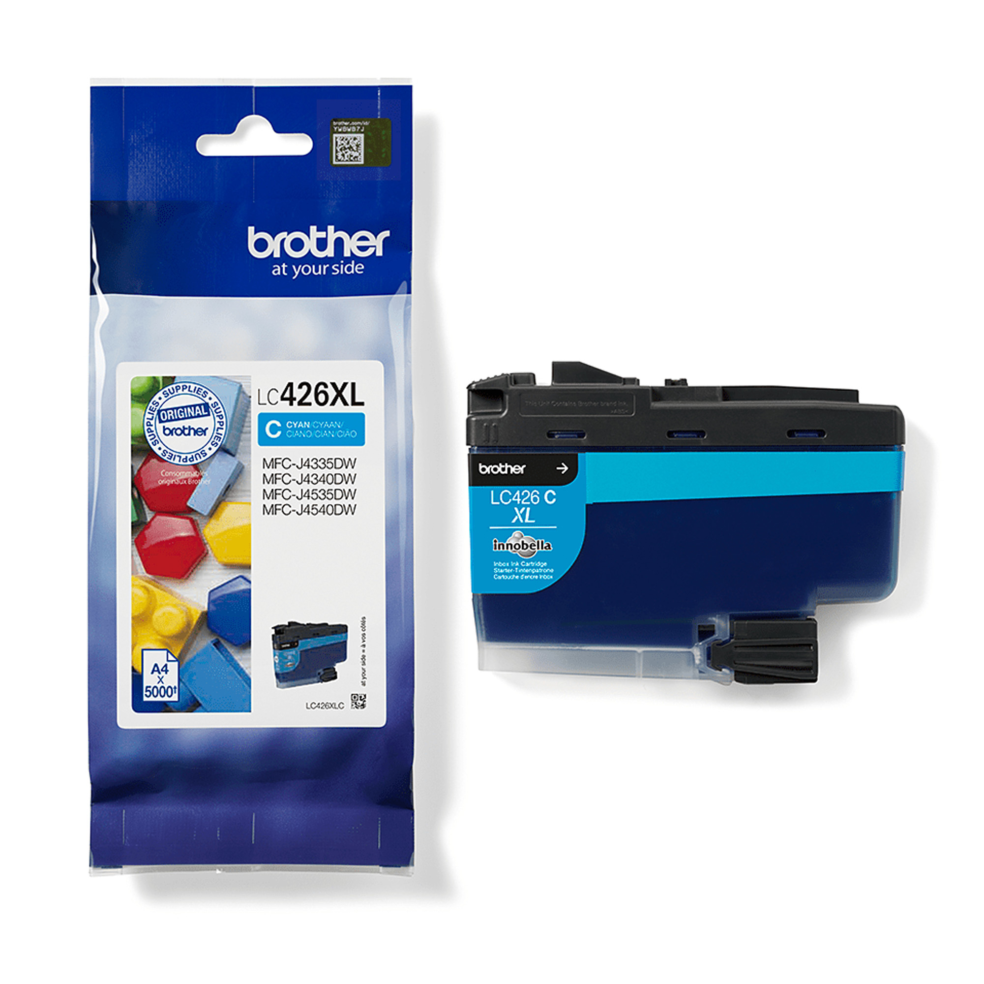 Brother LC426XLC - Alta resa - ciano - originale - cartuccia d'inchiostro - per Brother MFC-J4335DWXL, MFC-J4340DW