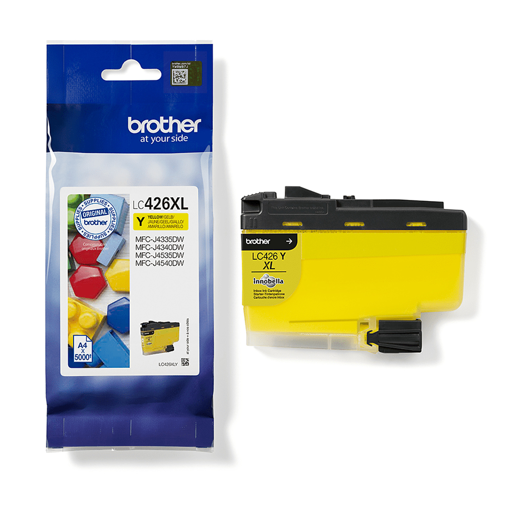 Brother LC426XLY - Alta resa - giallo - originale - cartuccia d'inchiostro - per Brother MFC-J4335DWXL, MFC-J4340DW