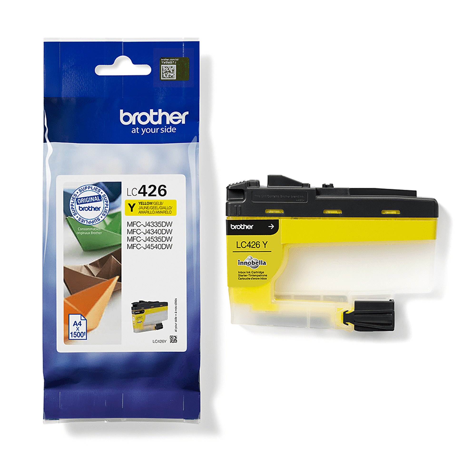 Brother LC426Y - Alta resa - giallo - originale - cartuccia d'inchiostro - per Brother MFC-J4335DWXL, MFC-J4340DW
