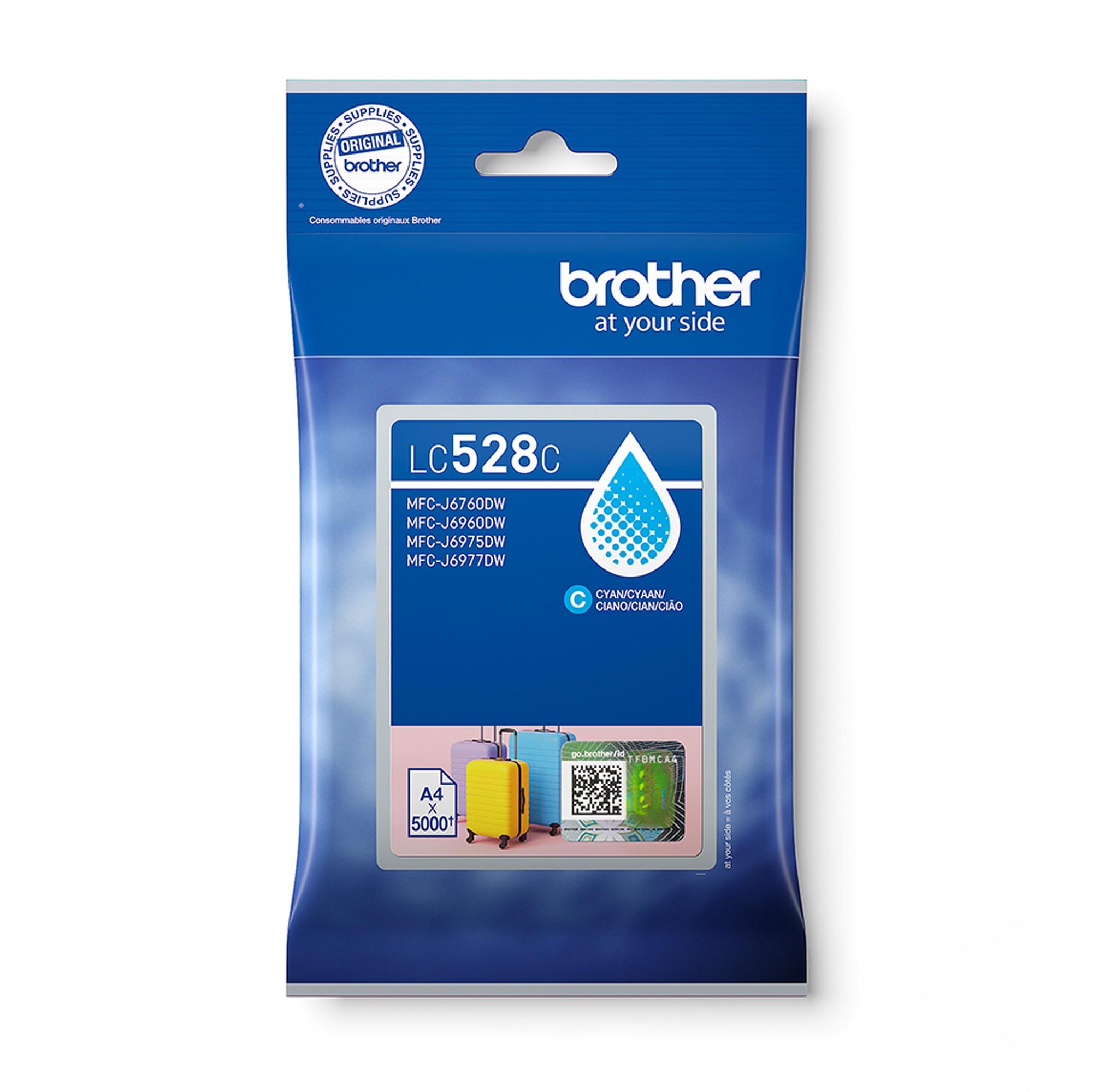 BROTHER LC-528C CARTUCCIA INK CIANO PER MFCJ6760DWRE1 MFCJ6960DWRE1 …
