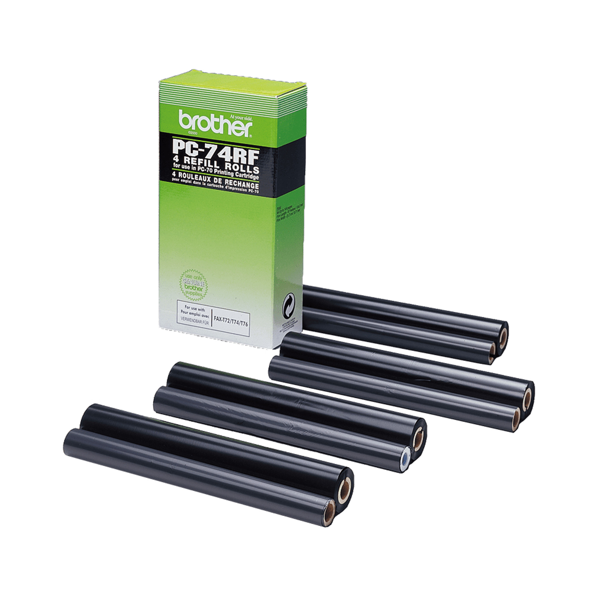 Brother PC74RF - Nastro di stampa - per FAX-T104, T106, T74, T76, T78