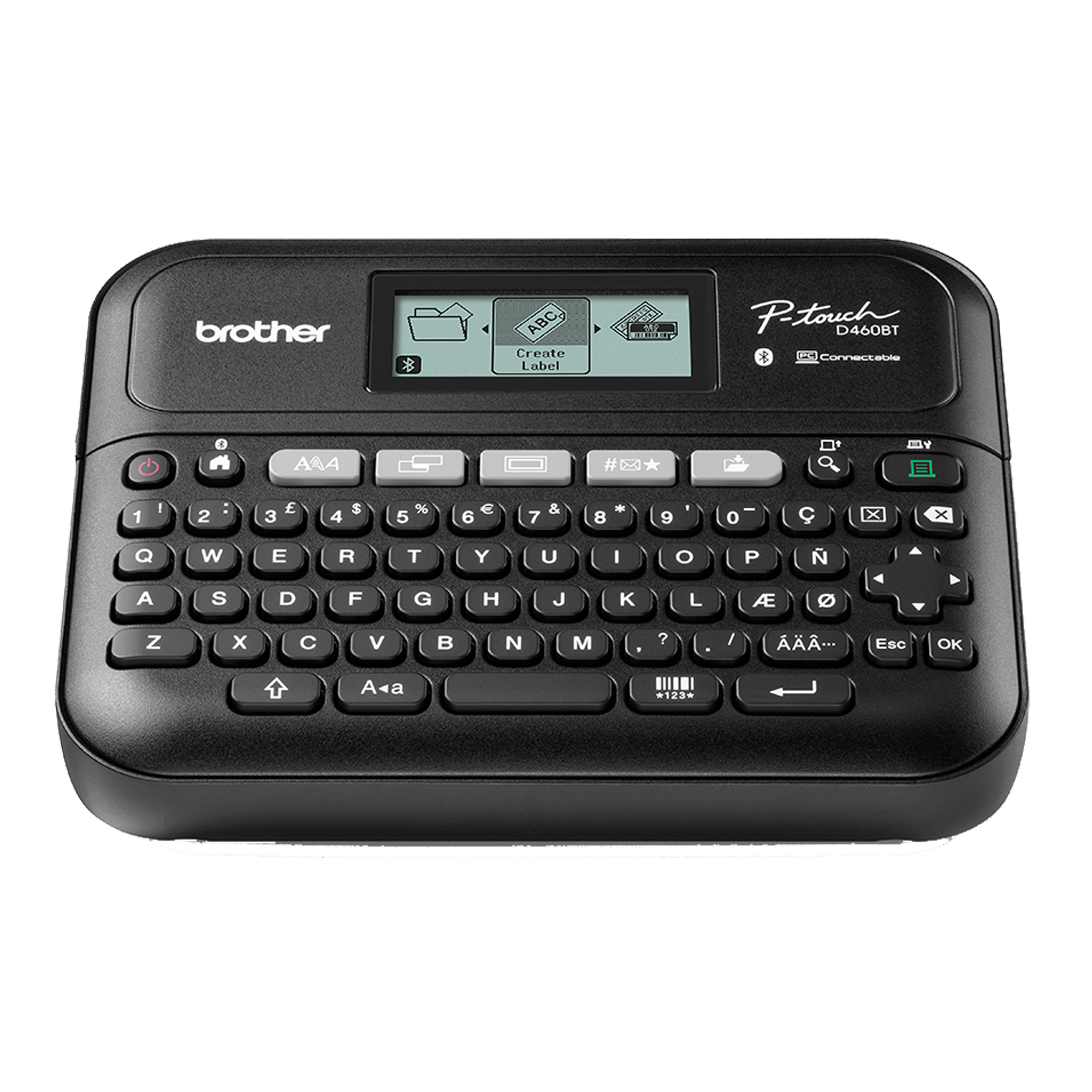Brother P-Touch PT-D460BTVP - etichettatrice - B/N - trasferimento termico