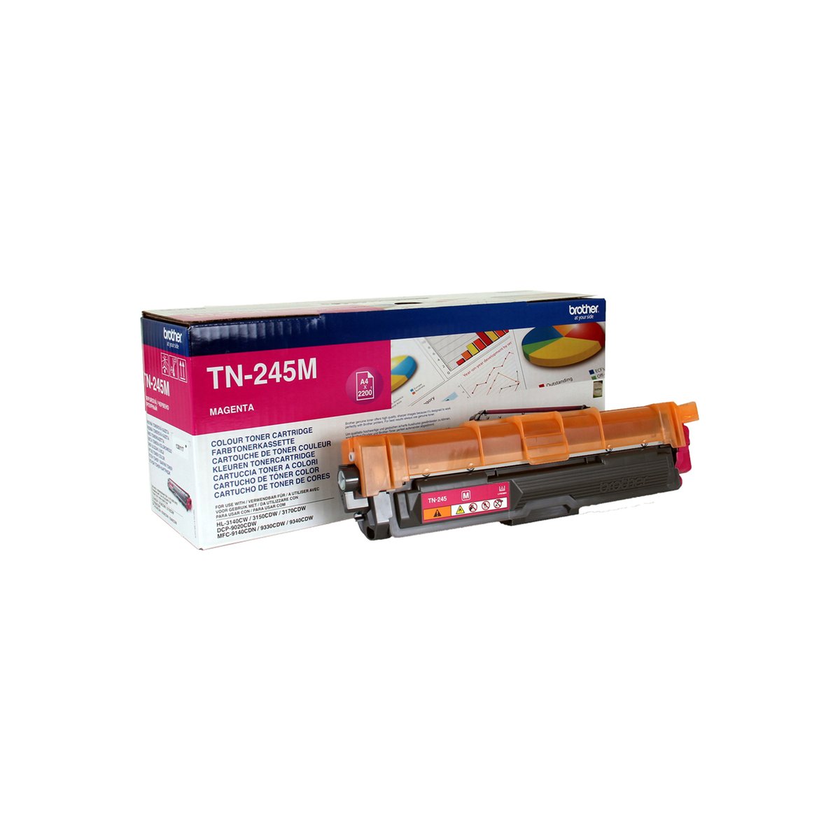 Brother - Toner - Magenta - TN245M - …