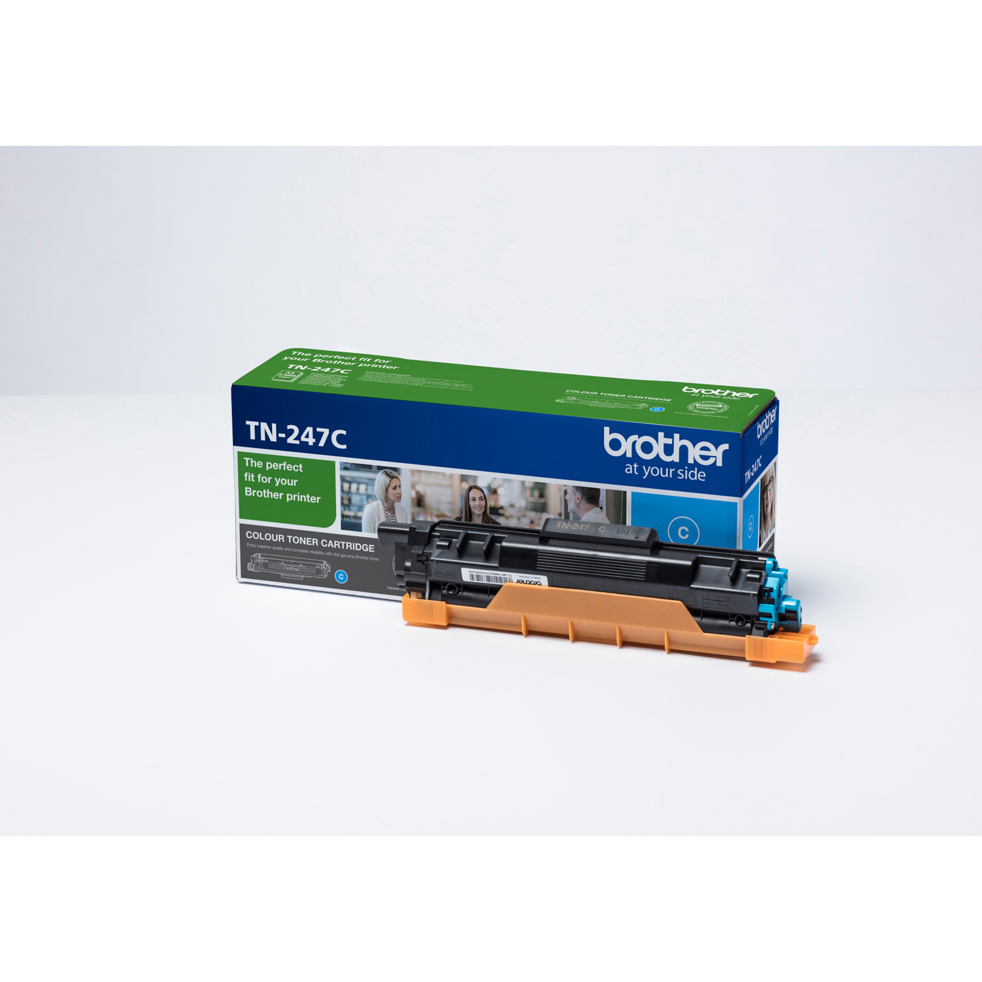 Brother TN247C - Ciano - originale - cartuccia toner - per Brother DCP-L3510, L3517, L3550, HL-L3270, L3290, MFC-L3710, L3730, L3750, L3770