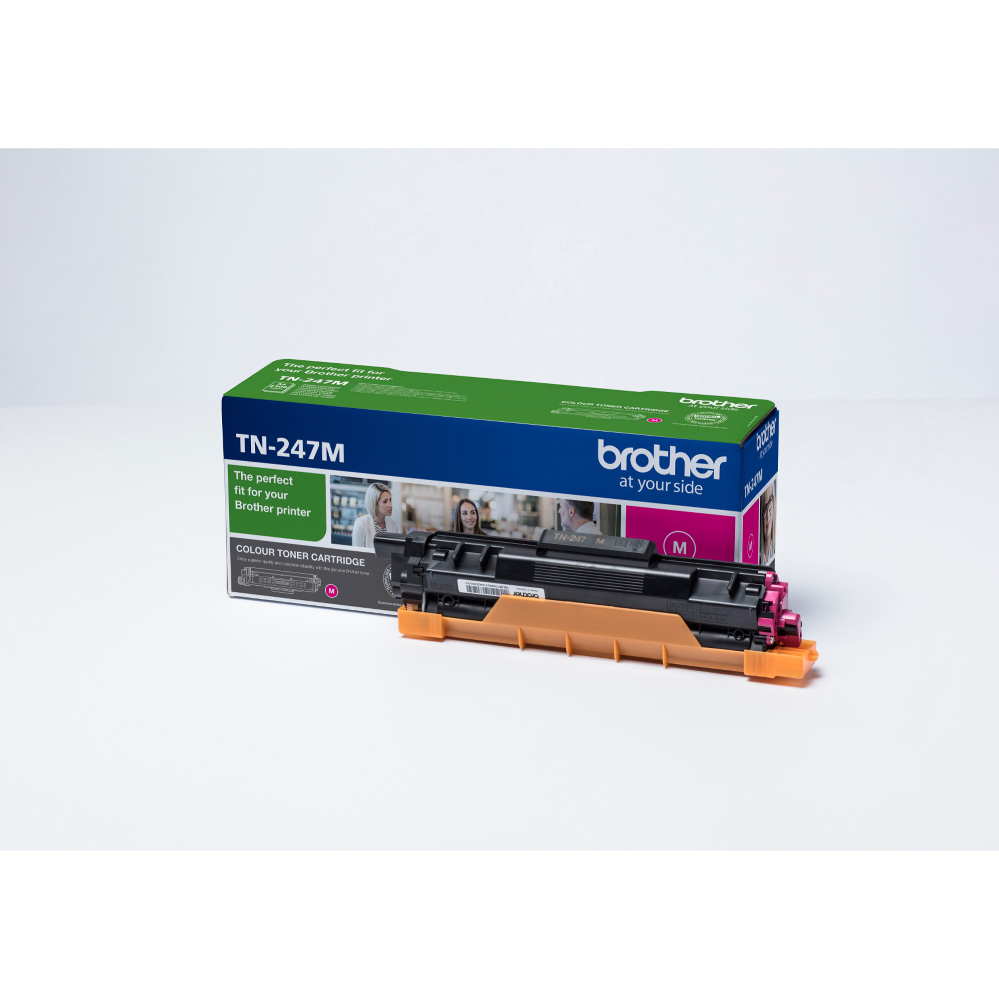 Brother TN247M - Magenta - originale - cartuccia toner - per Brother DCP-L3510, L3517, L3550, HL-L3270, L3290, MFC-L3710, L3730, L3750, L3770