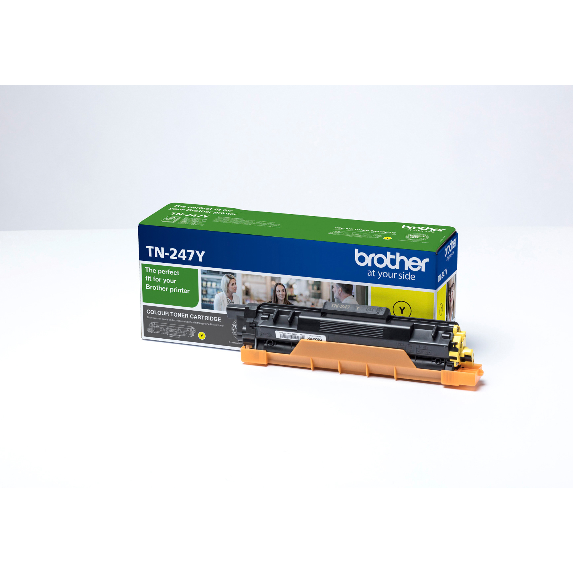Brother TN247Y - Giallo - originale - cartuccia toner - per Brother DCP-L3510, L3517, L3550, HL-L3270, L3290, MFC-L3710, L3730, L3750, L3770