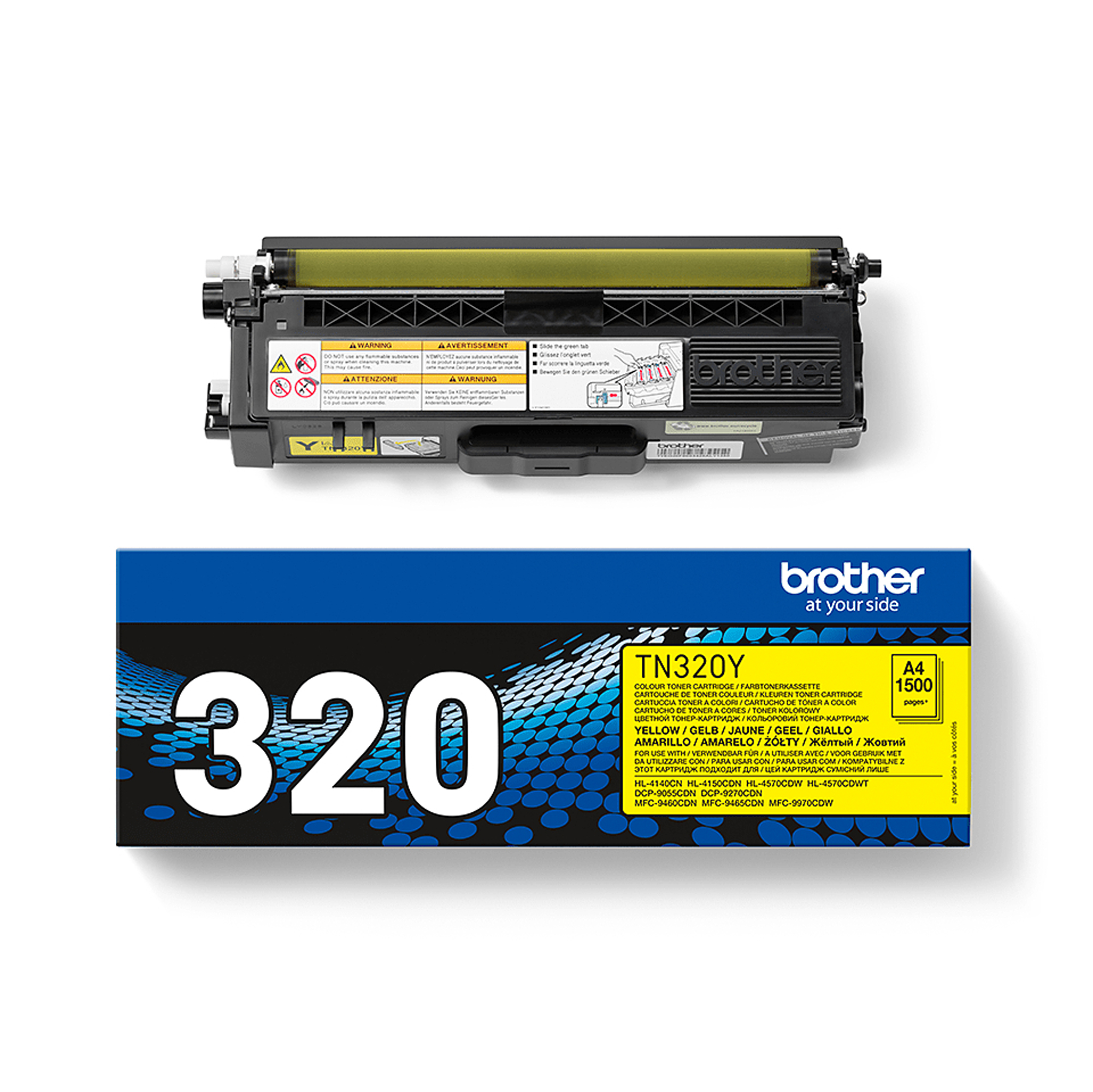 Brother - Toner - Giallo - TN320Y -1500 …