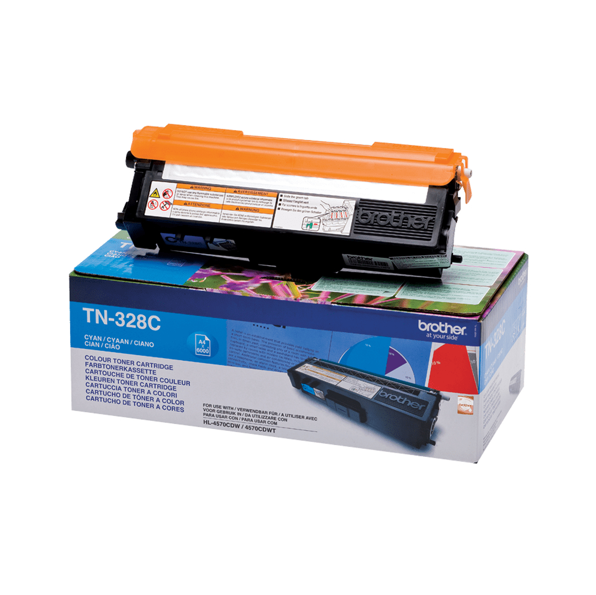 Brother - Toner - Ciano -TN328C - 6000 …