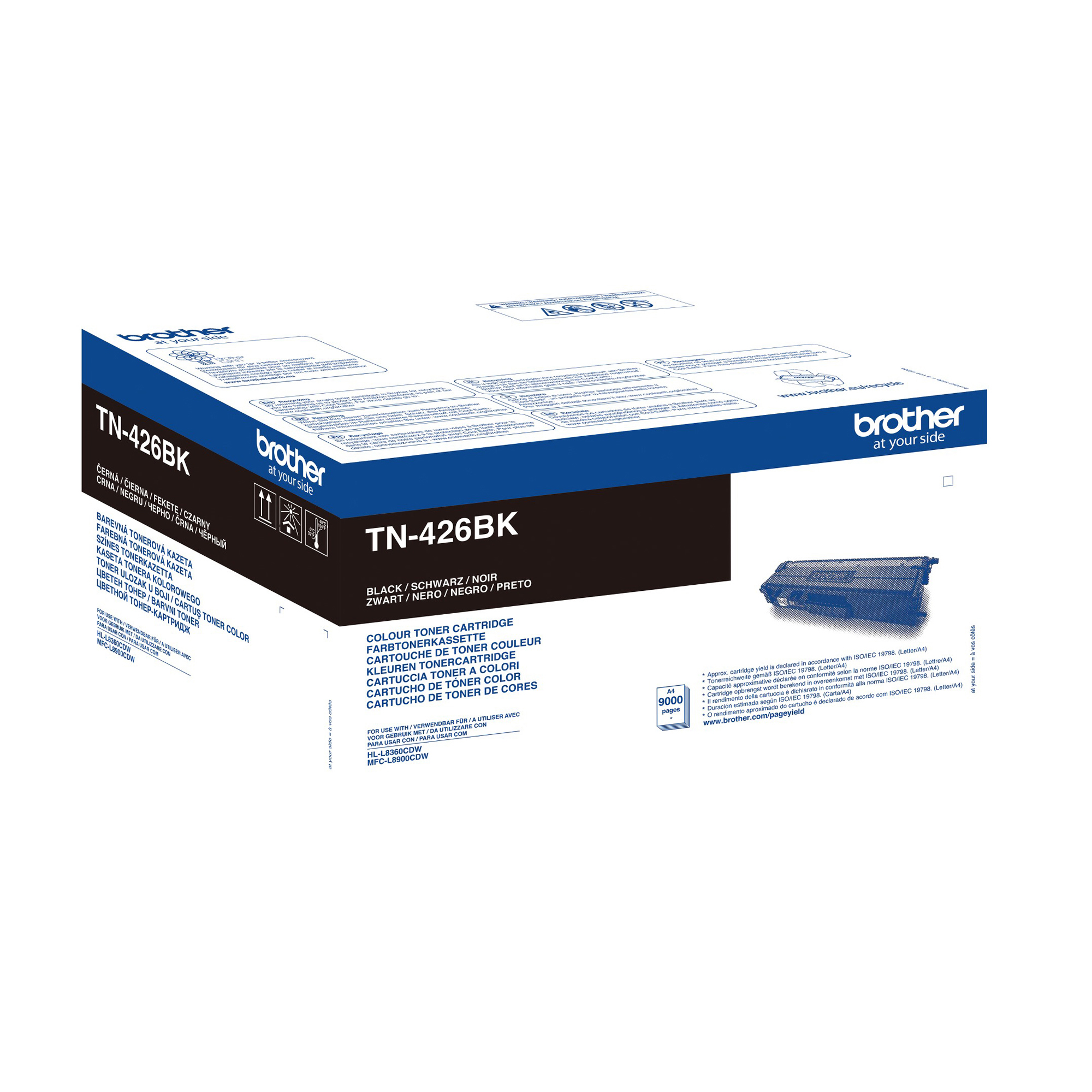 Brother TN426BK - Super Jumbo - nero - originale - cartuccia toner - per Brother HL-L8360CDW, MFC-L8900CDW