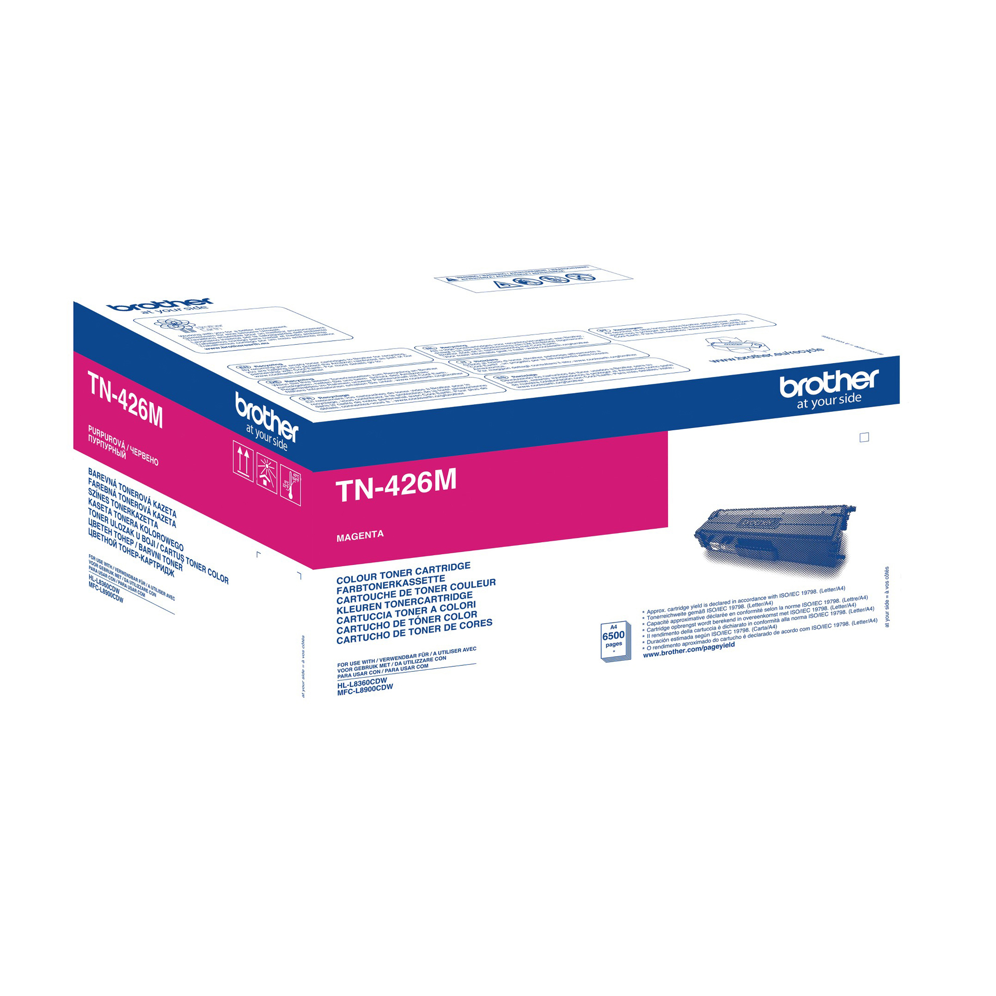 Brother TN426M - Super Jumbo - magenta - originale - cartuccia toner - per Brother HL-L8360CDW, MFC-L8900CDW