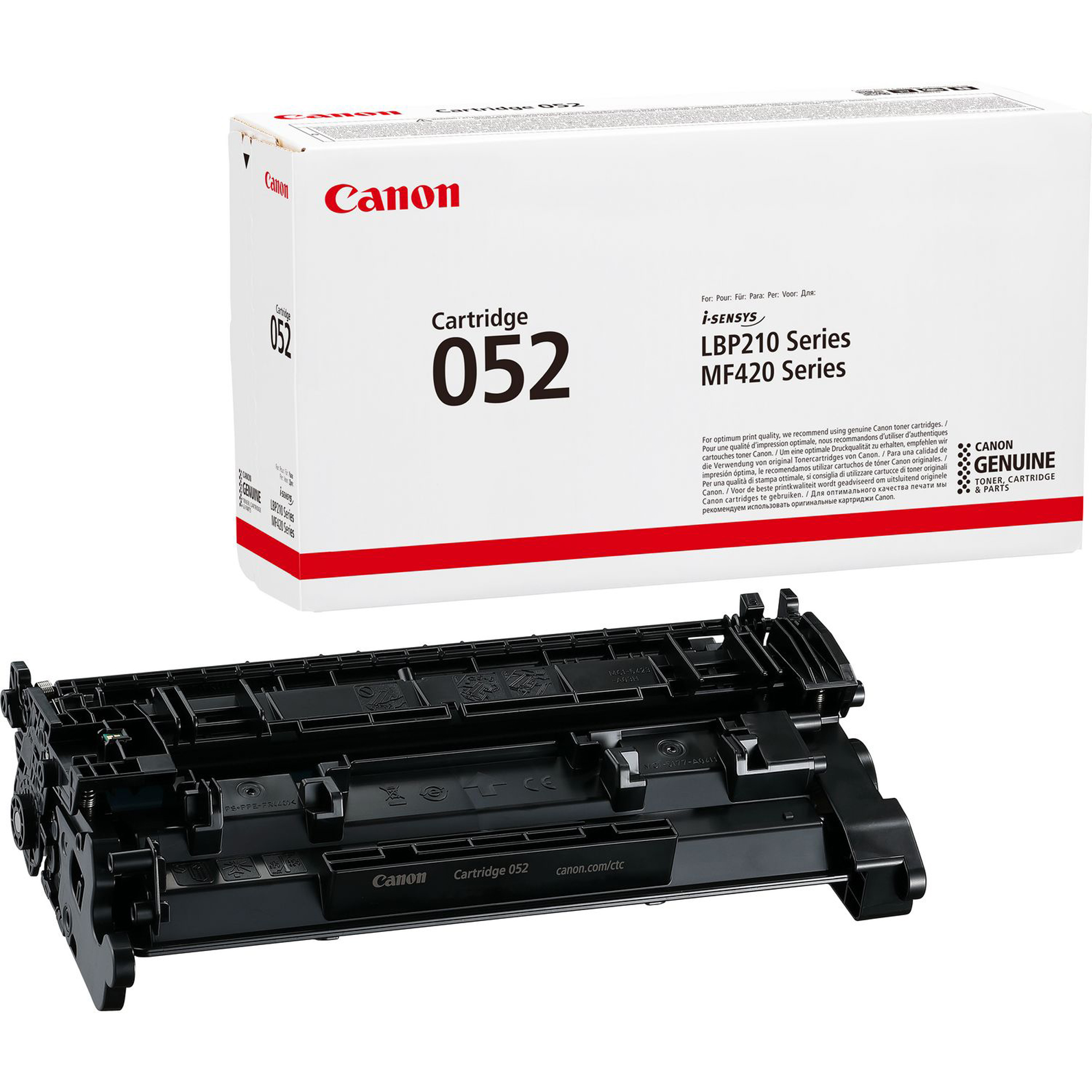 Canon 052 - Nero - originale - cartuccia toner - per imageCLASS LBP212, LBP215, MF429; i-SENSYS LBP212, LBP214, LBP215, MF421, MF426, MF429