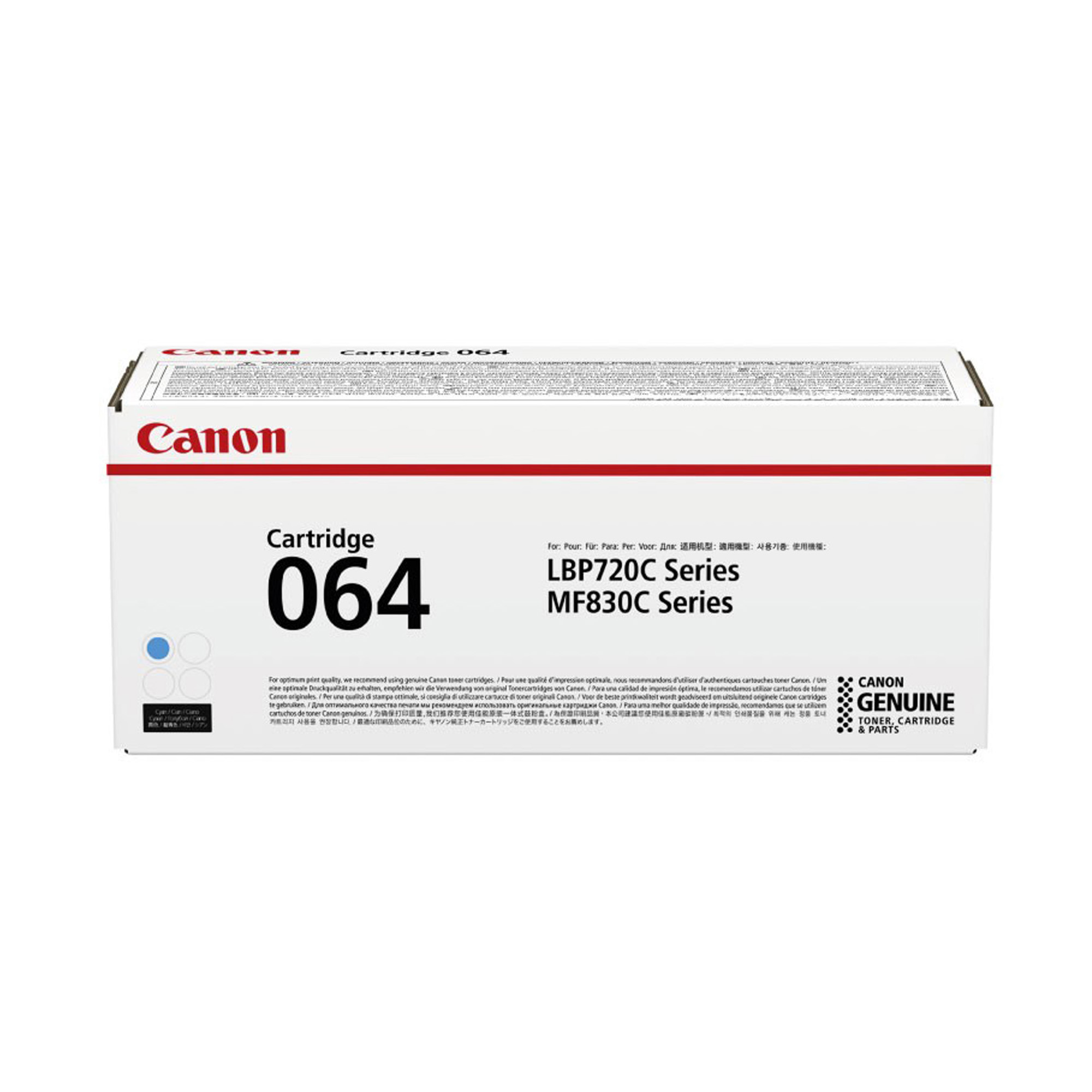 Canon 064 - Ciano - originale - cartuccia toner - per i-SENSYS LBP722Cdw, MF832Cdw