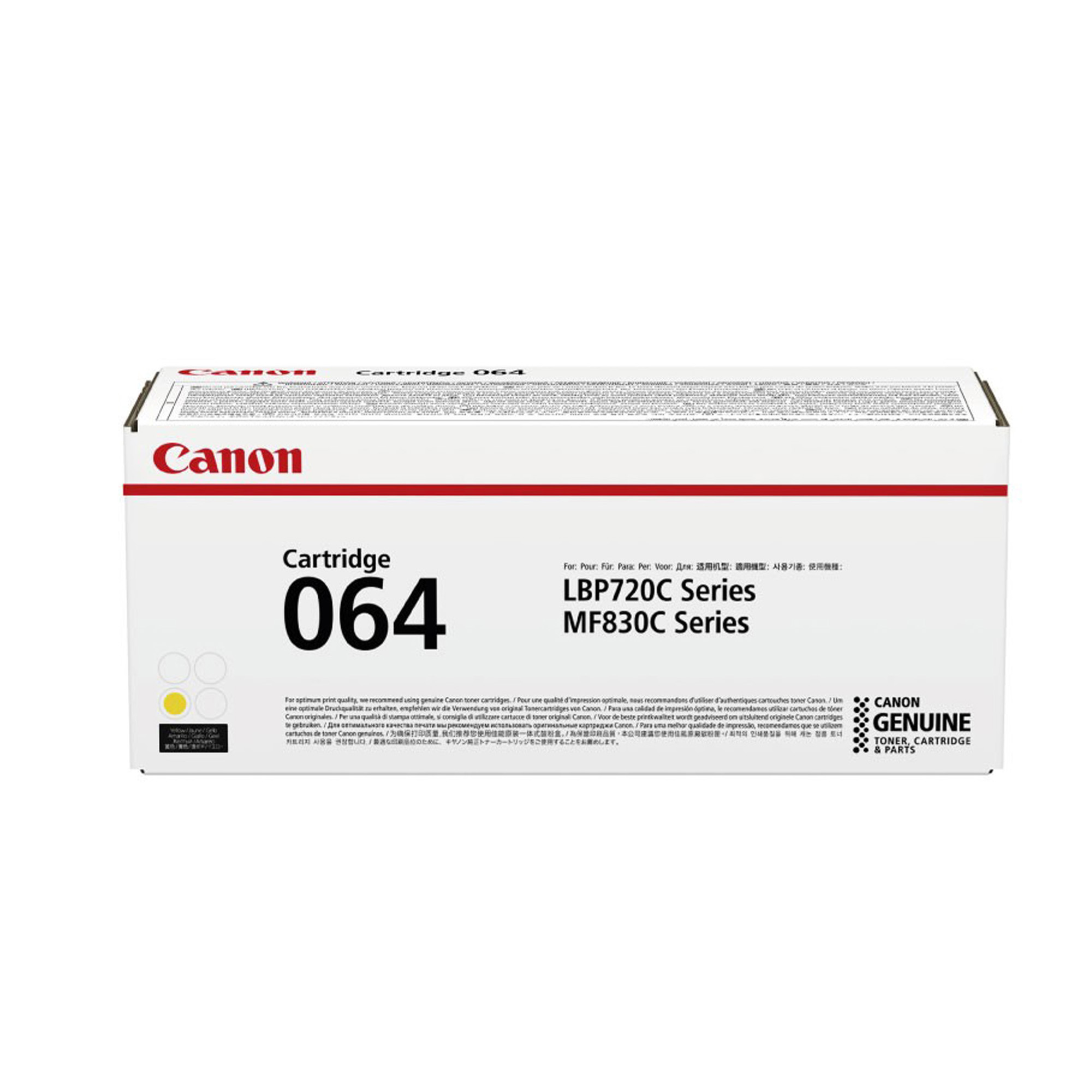 Canon 064 - Giallo - originale - cartuccia toner - per i-SENSYS LBP722Cdw, MF832Cdw