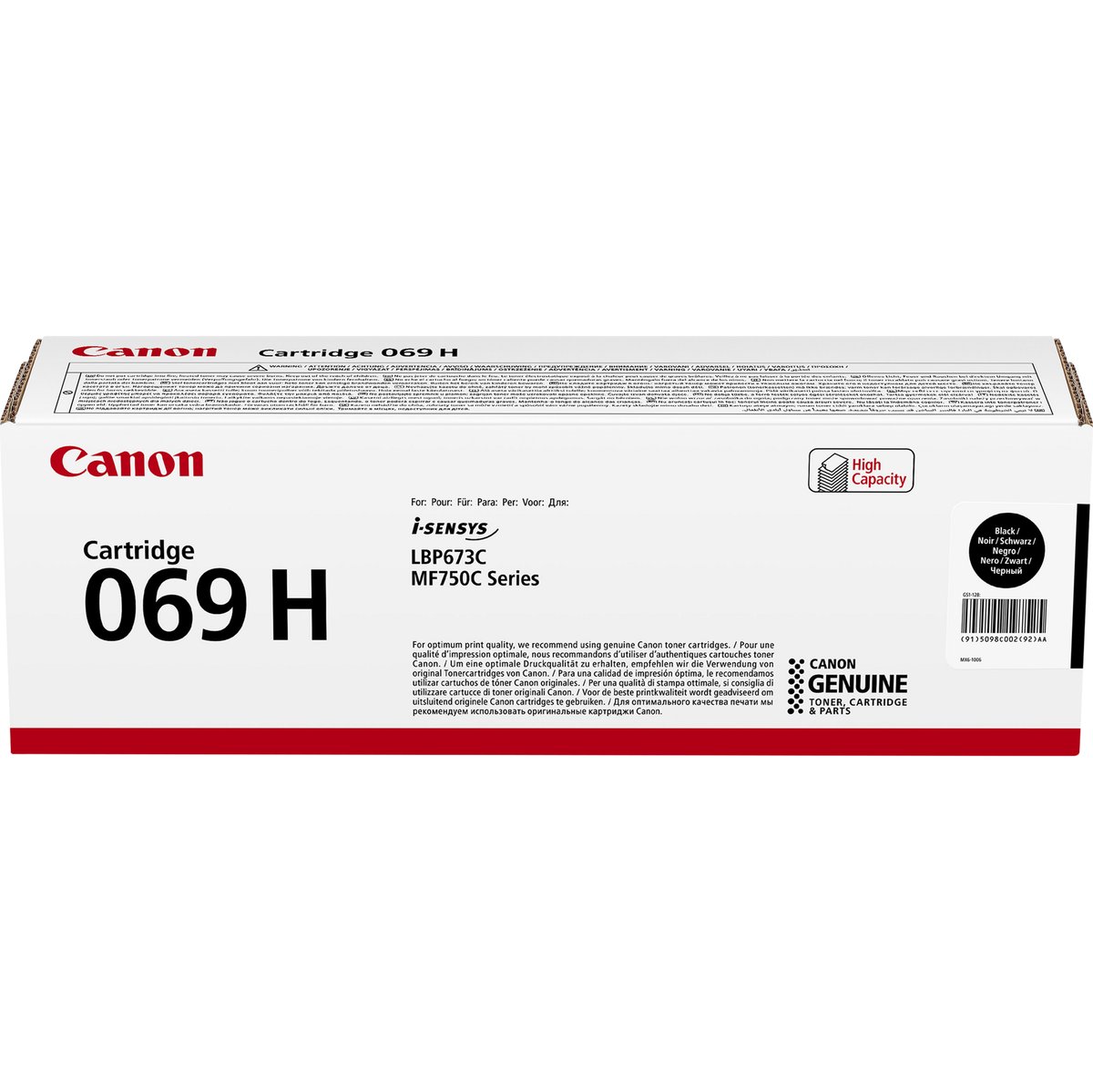 Canon - Toner 069H - Nero - 5098C002 …