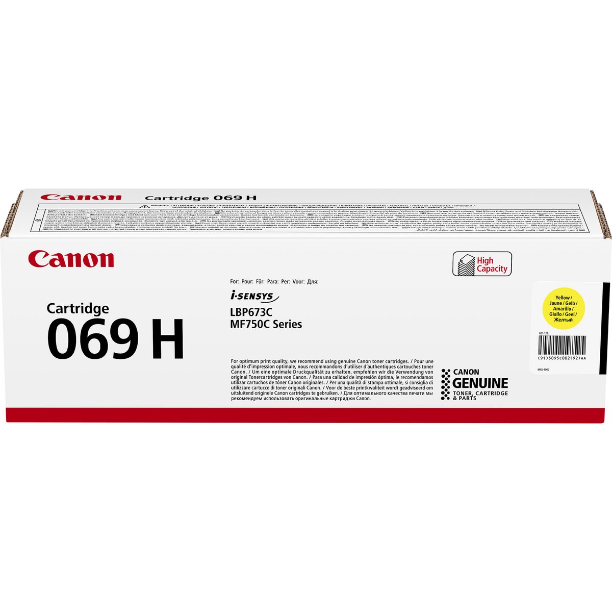 Canon - Toner 069Y - Giallo - 5095C002 …