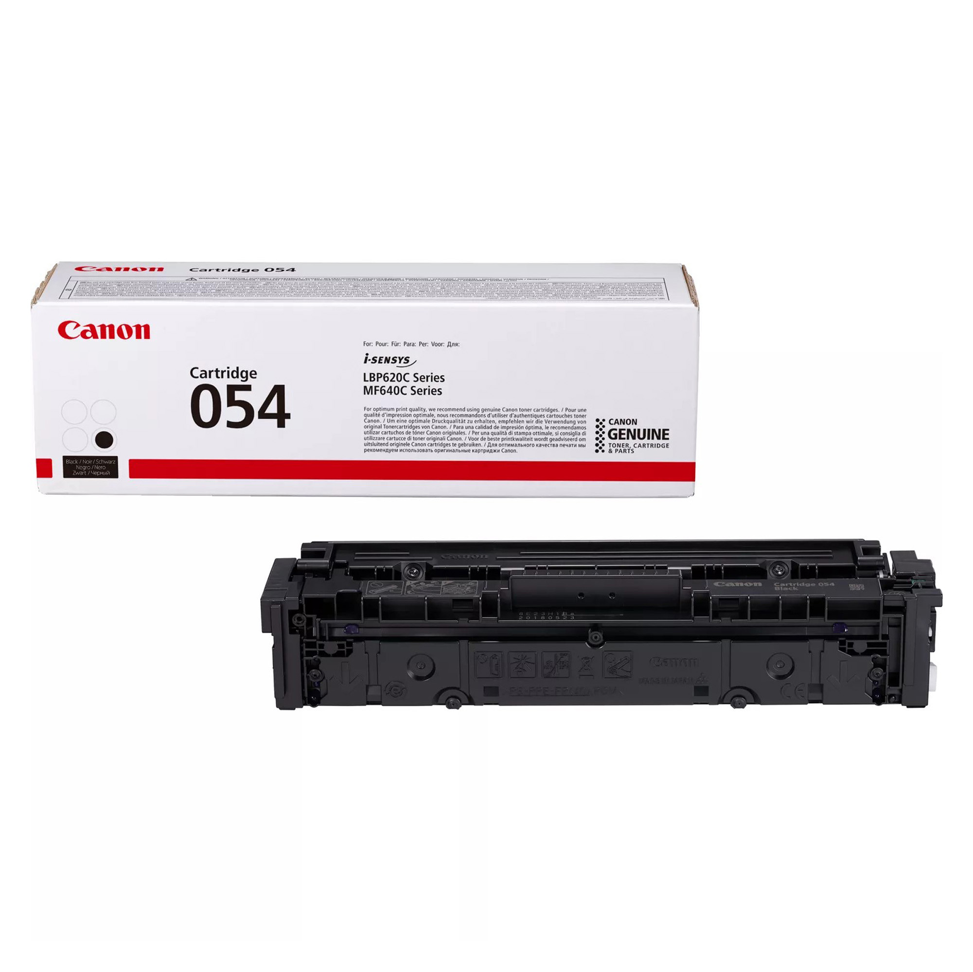 Canon 054 - Nero - originale - cartuccia toner - per ImageCLASS LBP622Cdw, MF641CW, MF642Cdw, MF644Cdw