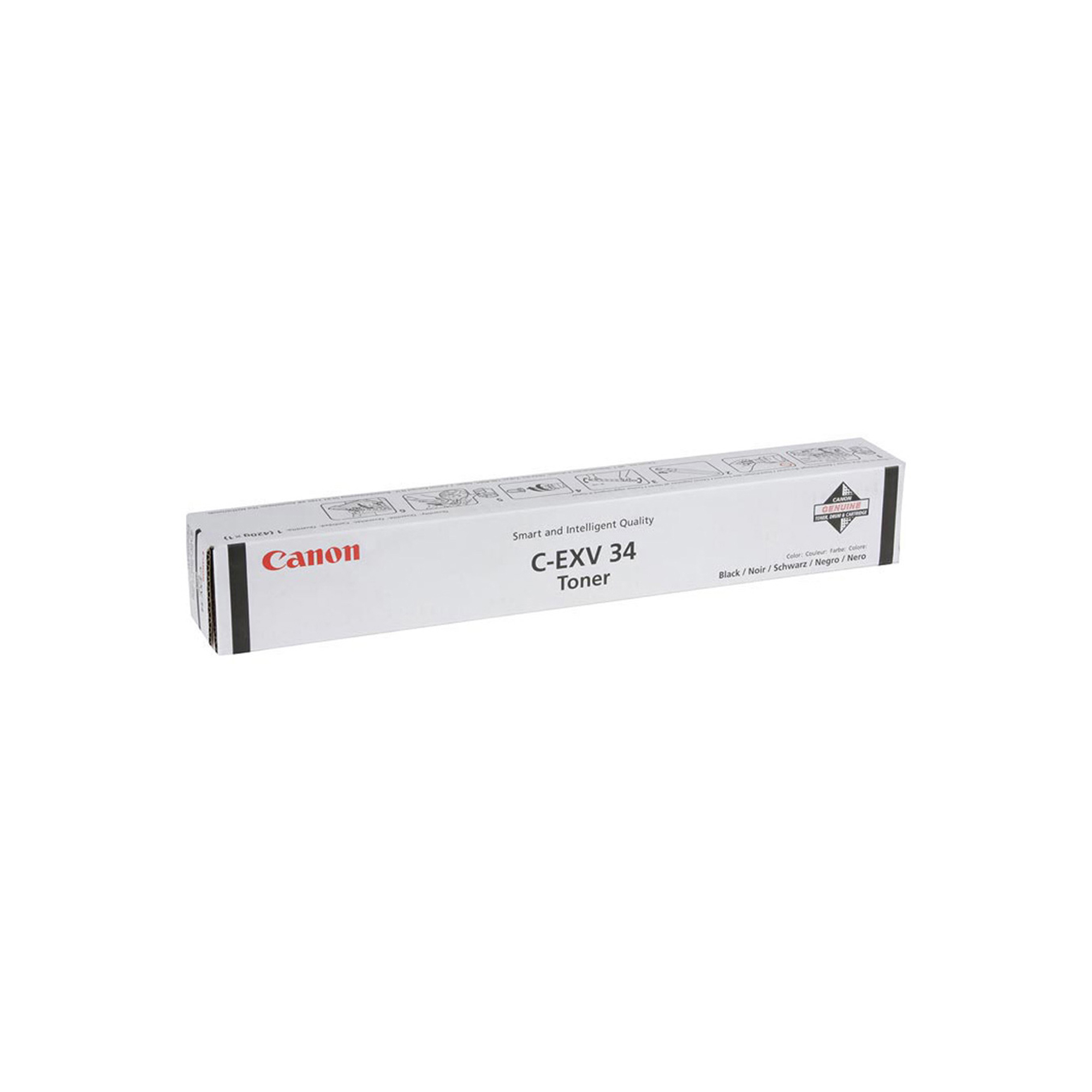 TONER C-EXV34 COMPATIBILITÀ SERIE C2000 DURATA 23.000 PAGINE CON COPERTURA AL 5%