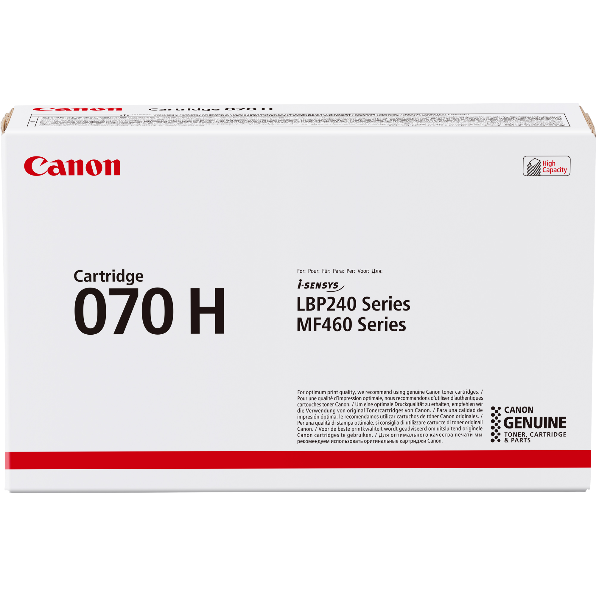 Canon 070H - Alta capienza - nero - …