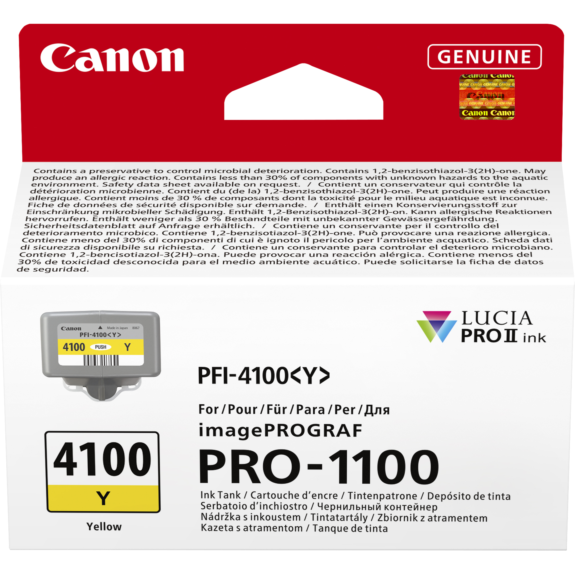 Canon PFI-4100 Y - 80 ml - giallo …