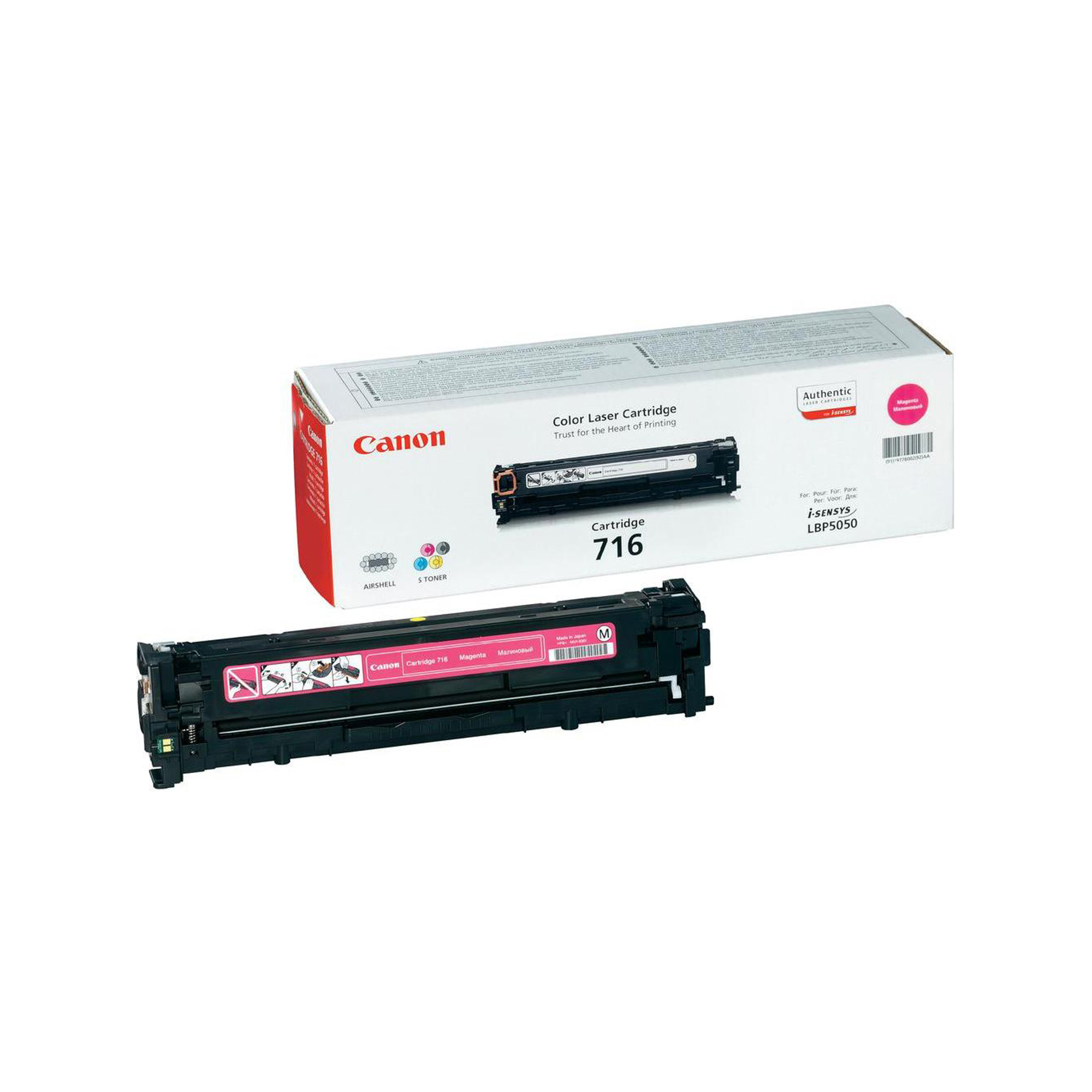 Canon 716 Magenta - Magenta - originale - cartuccia toner - per i-SENSYS LBP5050, LBP5050N, MF8030CN, MF8040Cn, MF8050CN, MF8080Cw