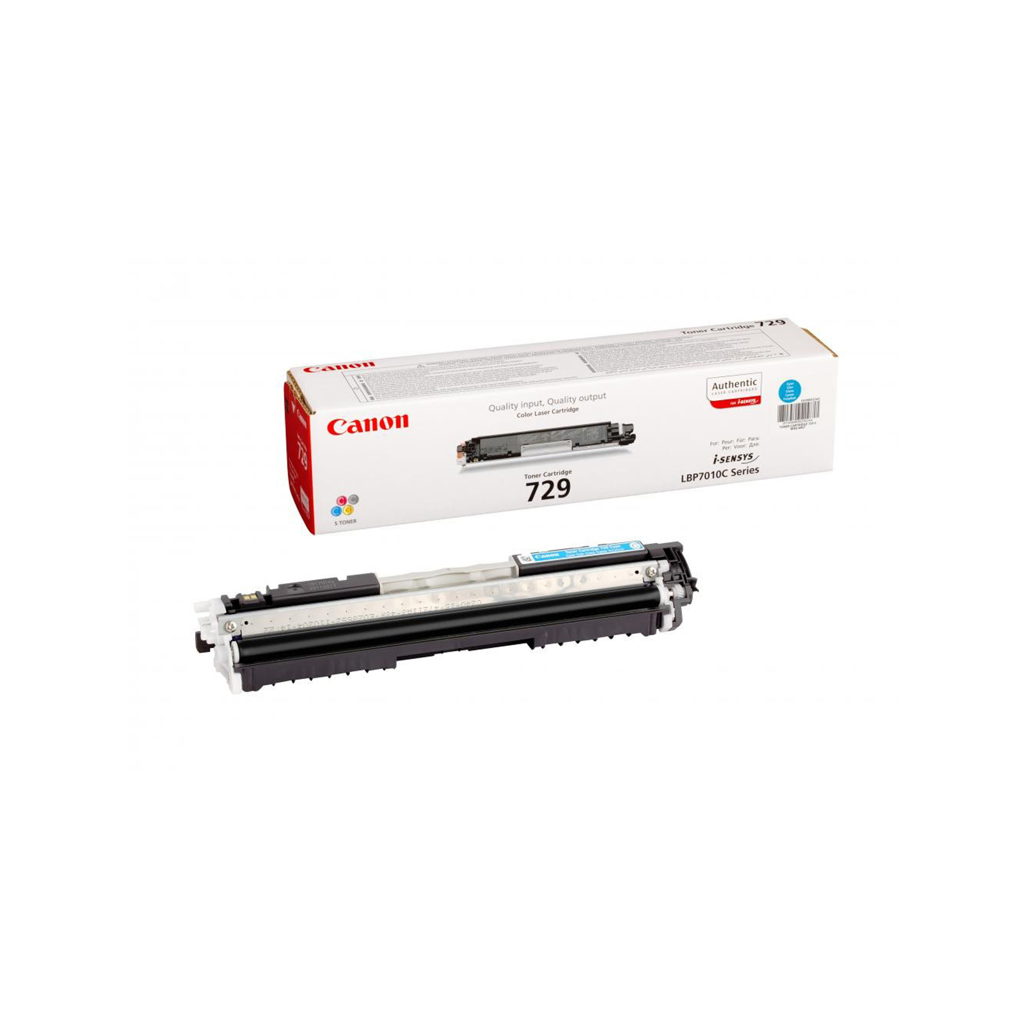 Canon 729 C - Ciano - originale - cartuccia toner - per i-SENSYS LBP7010C, LBP7018C