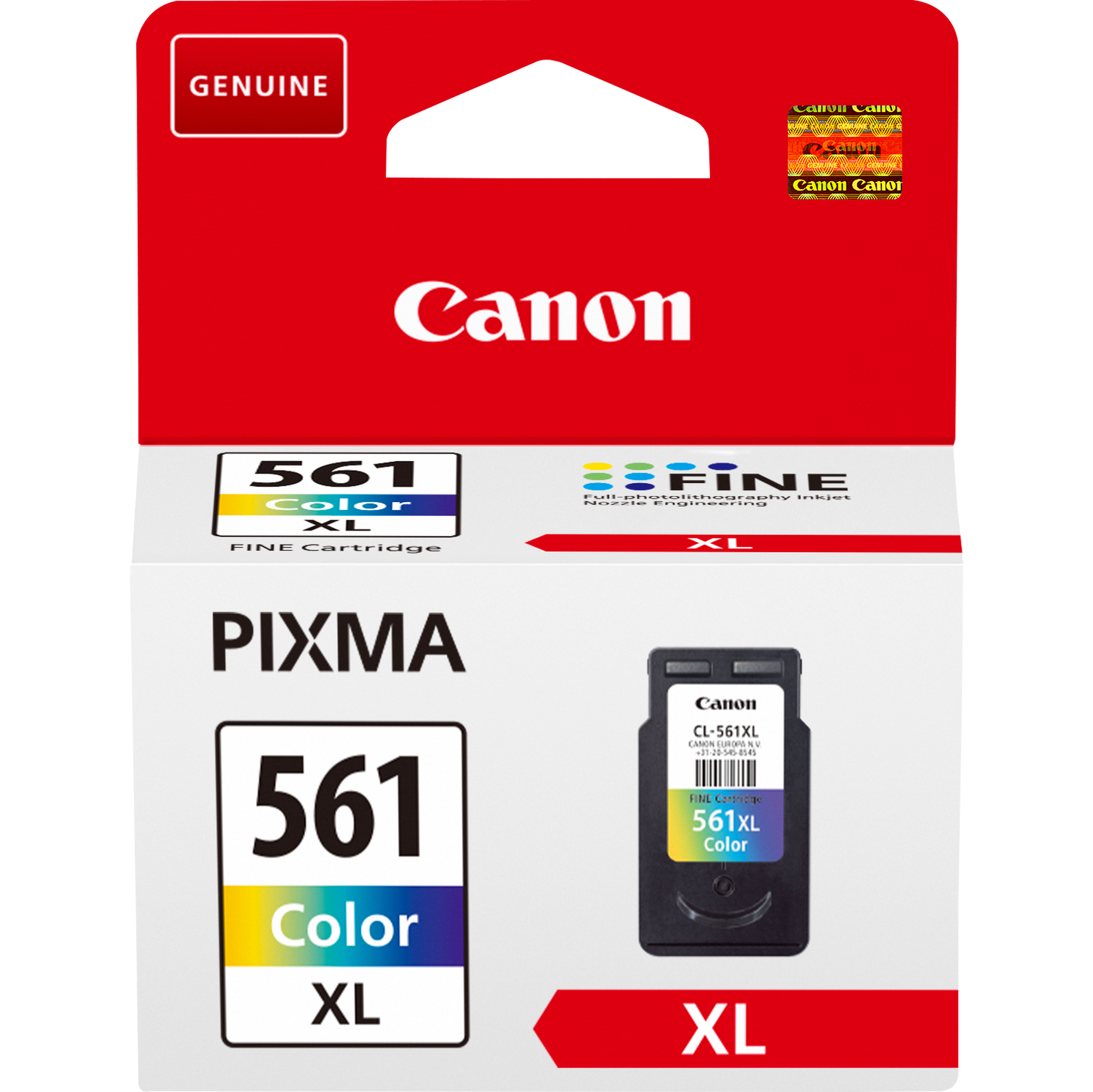 Canon CL-561XL - Colore (ciano, magenta, giallo) - originale - cartuccia d'inchiostro - per PIXMA TS5350, TS5351, TS5352, TS5353, TS7450, TS7451