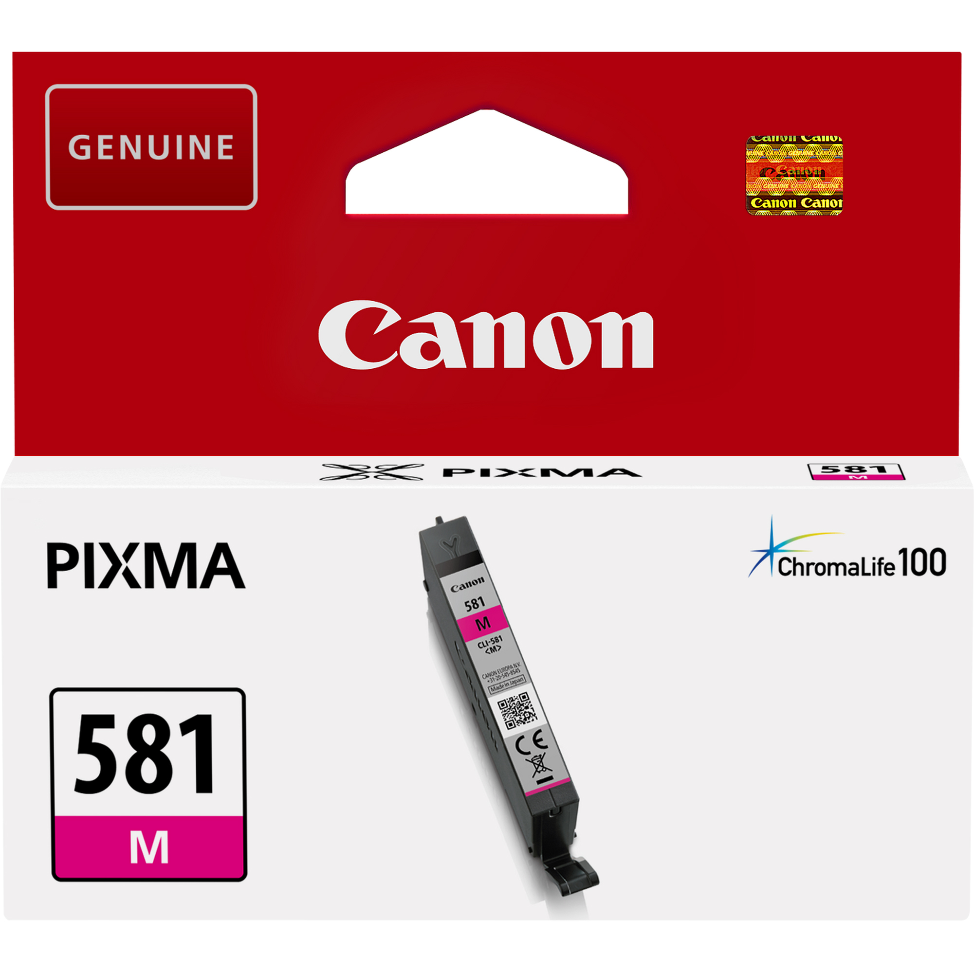 Canon CLI-581M - 5.6 ml - magenta - originale - serbatoio inchiostro - per PIXMA TS6251, TS6350, TS6351, TS705, TS8252, TS8350, TS8351, TS8352, TS9550, TS9551