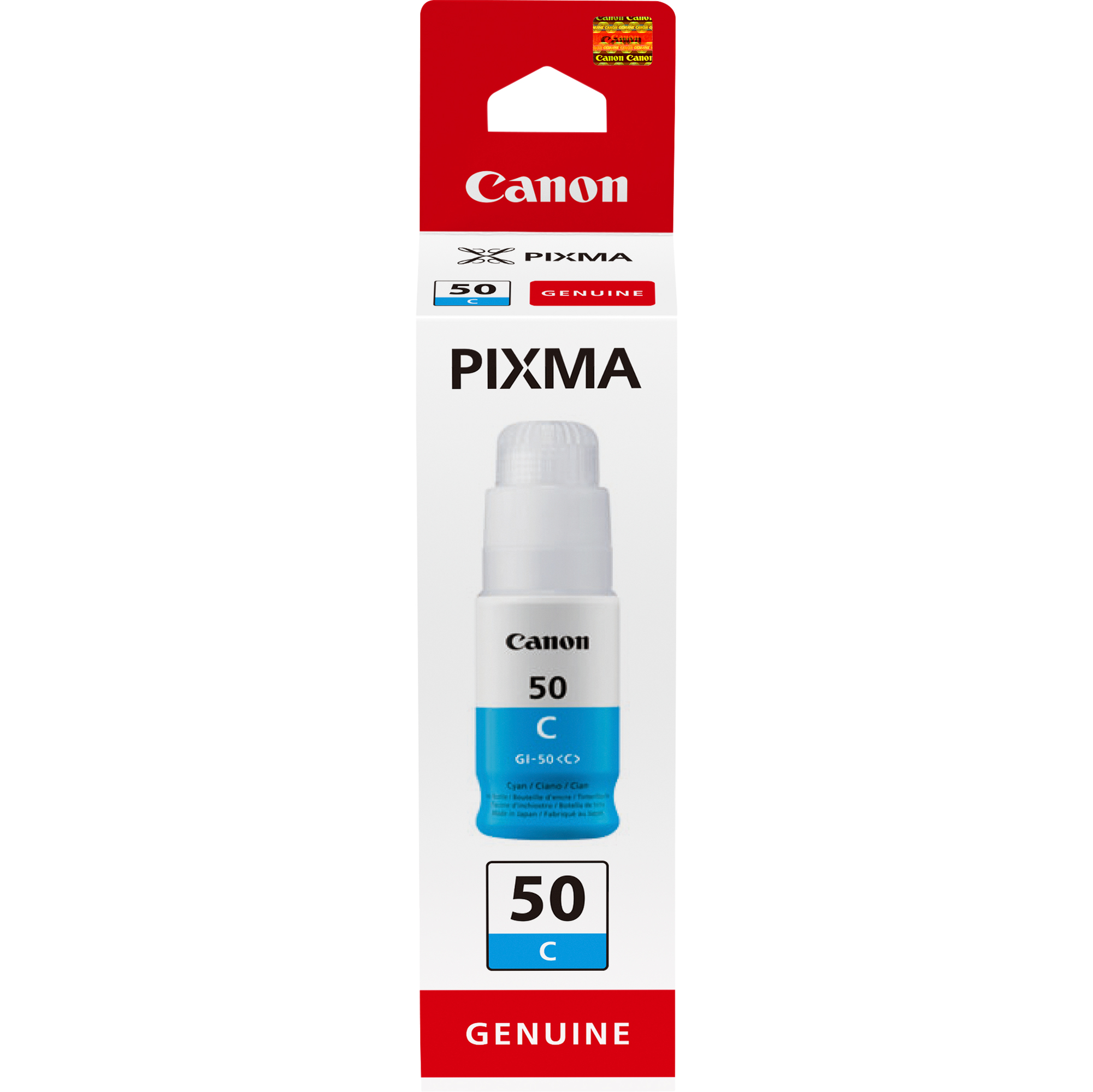 Canon GI 50 C - Ciano - originale - ricarica inchiostro - per PIXMA G5050, G6050, G7050, GM2050, GM4050