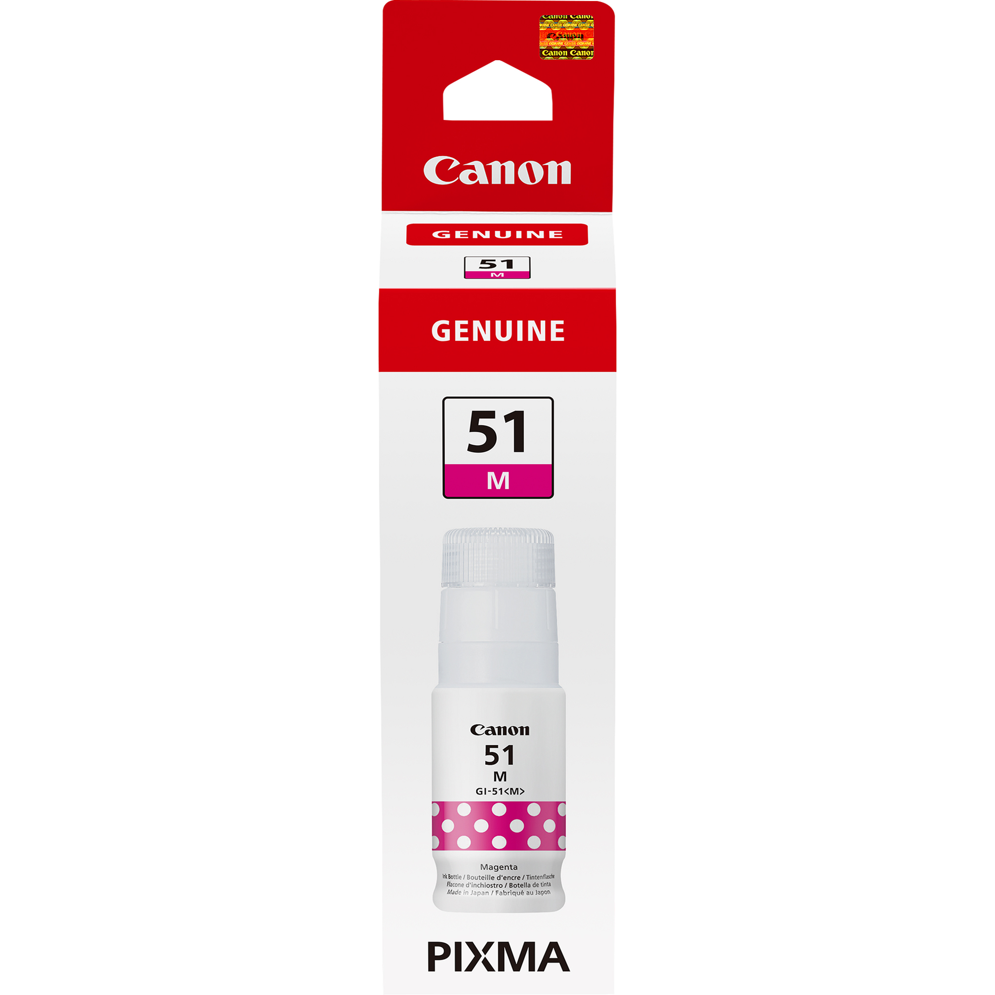 Canon GI 51 M - Magenta - originale - ricarica inchiostro - per PIXMA G1520, G2520, G2560, G3520, G3560