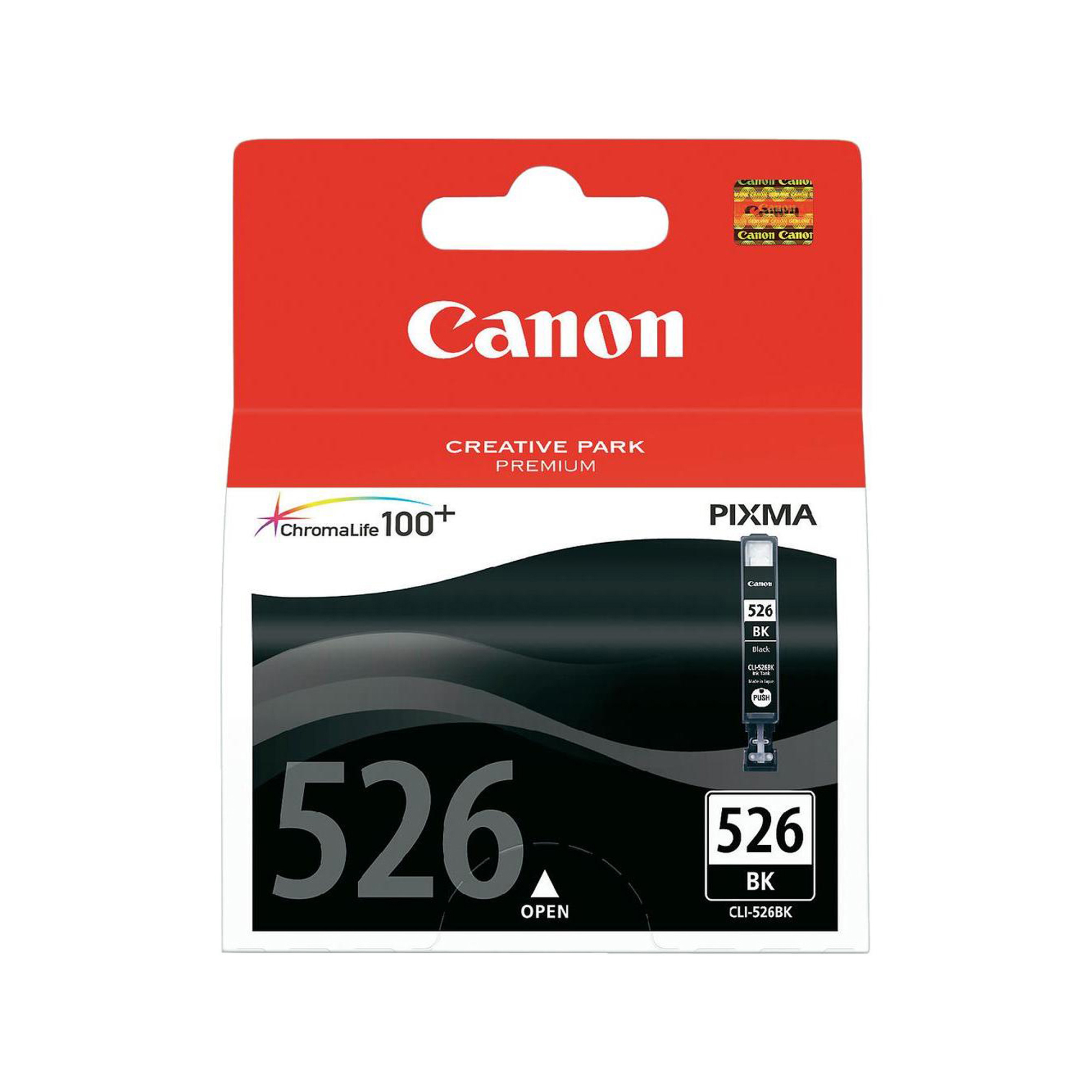 Canon CLI-526BK - Nero - originale - serbatoio inchiostro - per PIXMA iP4950, iX6550, MG5250, MG5350, MG6150, MG6250, MG8150, MG8250, MX715, MX885, MX895