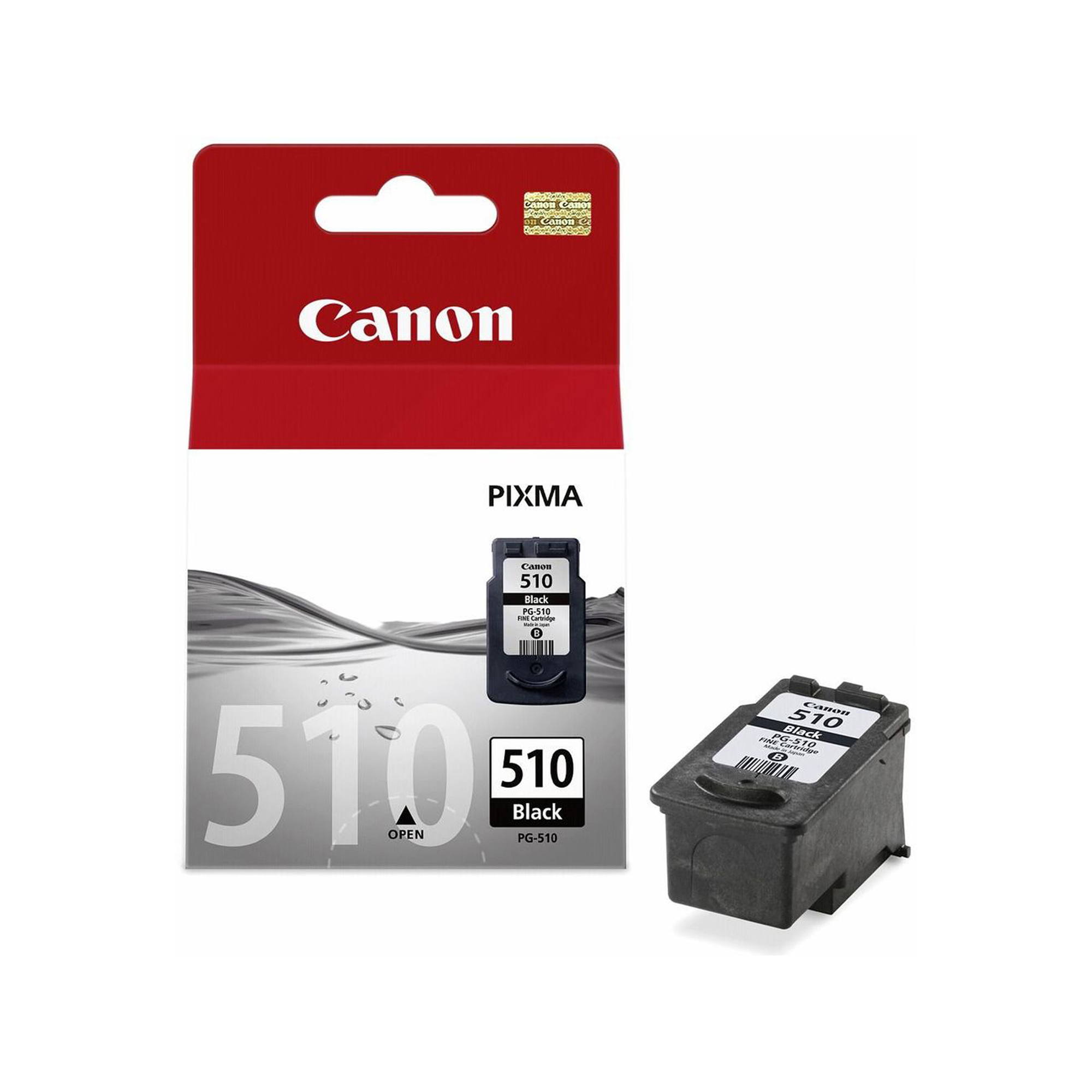 Canon PG-510 - 9 ml - nero - originale - cartuccia d'inchiostro - per PIXMA MP230, MP237, MP252, MP258, MP270, MP280, MP282, MP499, MX350, MX360, MX410, MX420