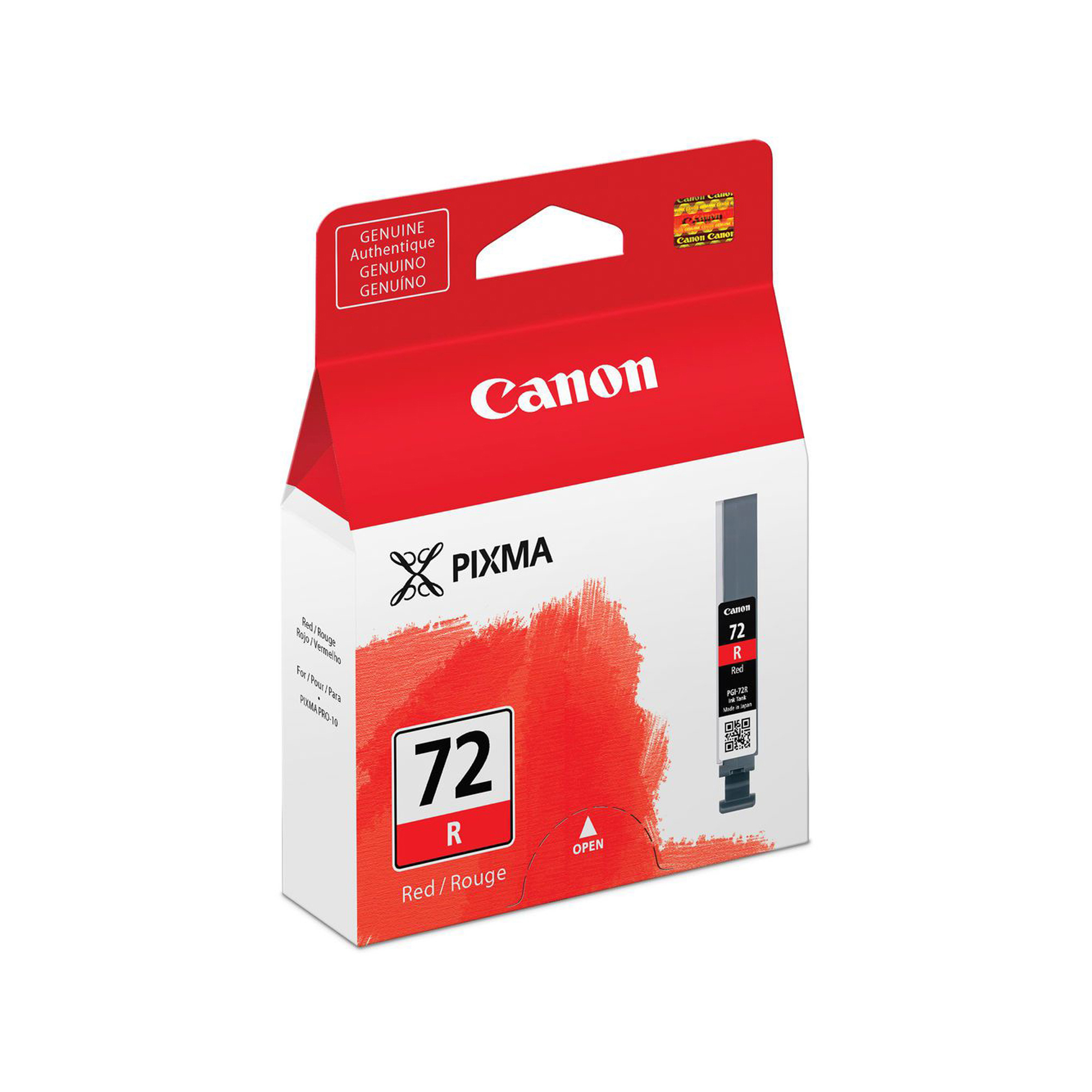 Canon PGI-72R - 14 ml - rosso - originale - serbatoio inchiostro - per PIXMA PRO-10, PRO-10S; PIXUS PRO-10