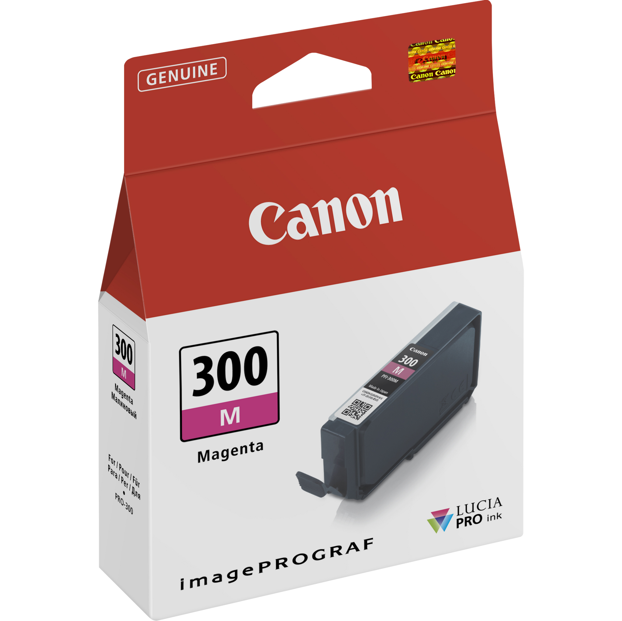 Canon PFI-300 M - Magenta - originale - serbatoio inchiostro - per imagePROGRAF PRO-300