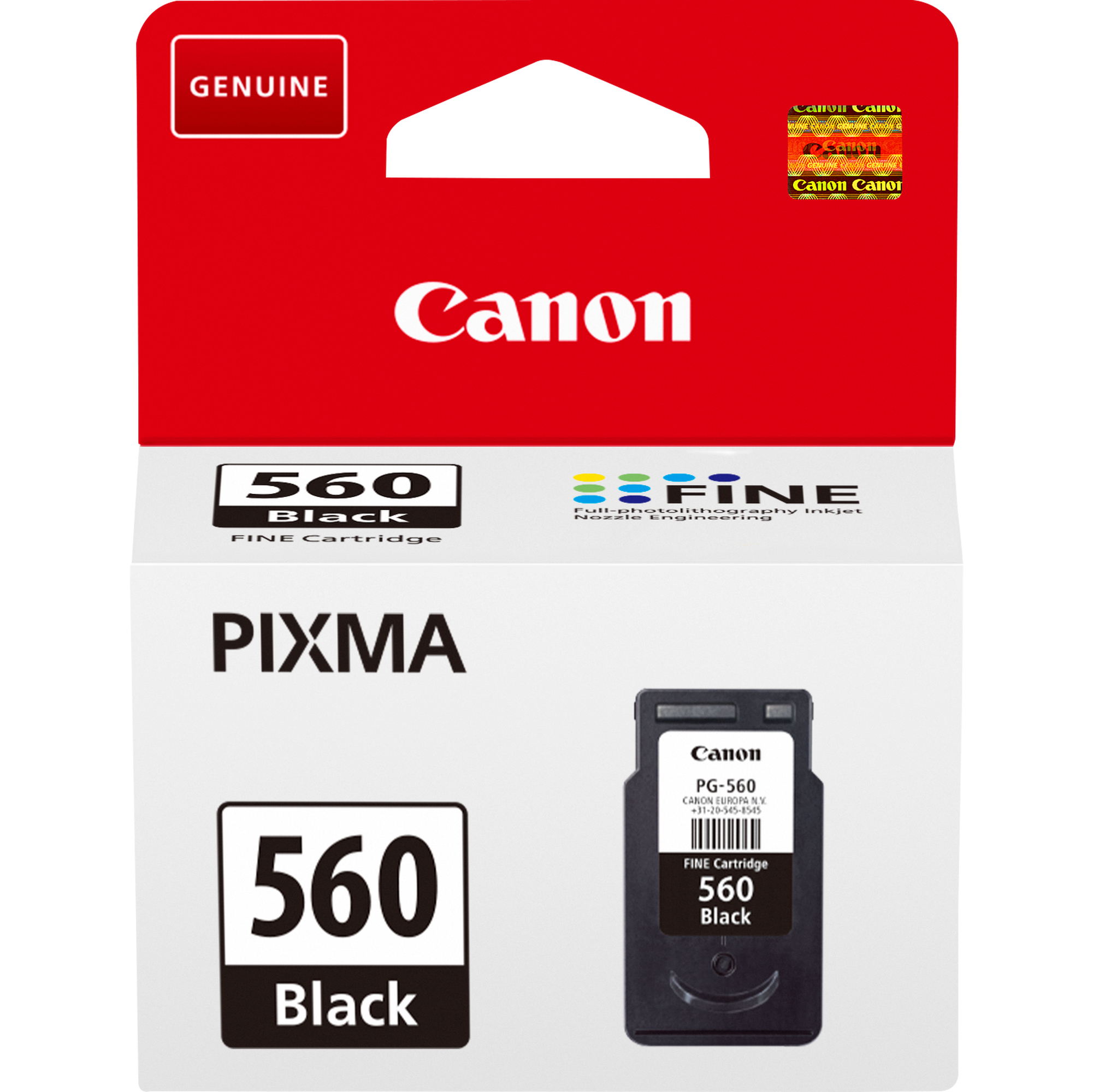 Canon PG-560 - Nero - originale - cartuccia d'inchiostro - per PIXMA TS5350, TS5351, TS5352, TS5353, TS7450, TS7451