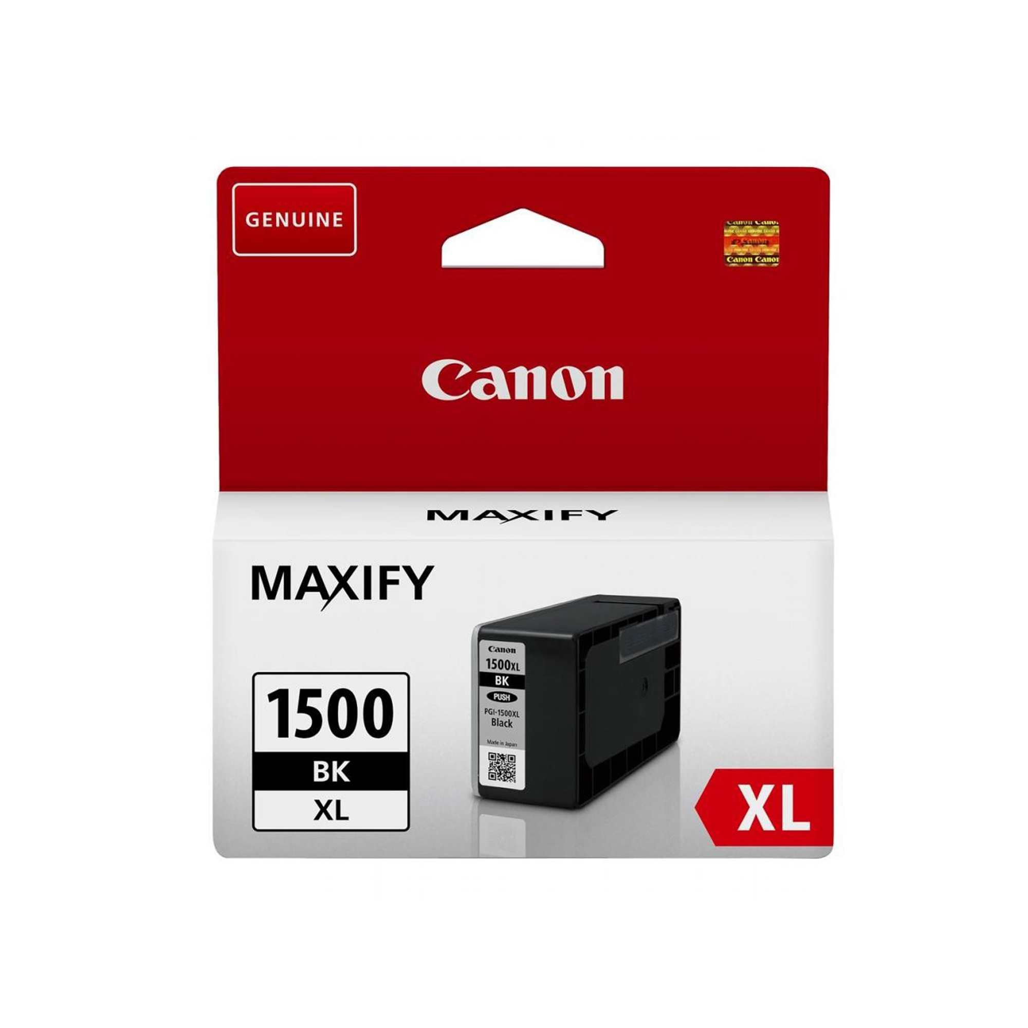 Canon PGI-1500XL BK - 34.7 ml - Alta resa - nero - originale - serbatoio inchiostro - per MAXIFY MB2050, MB2150, MB2155, MB2350, MB2750, MB2755