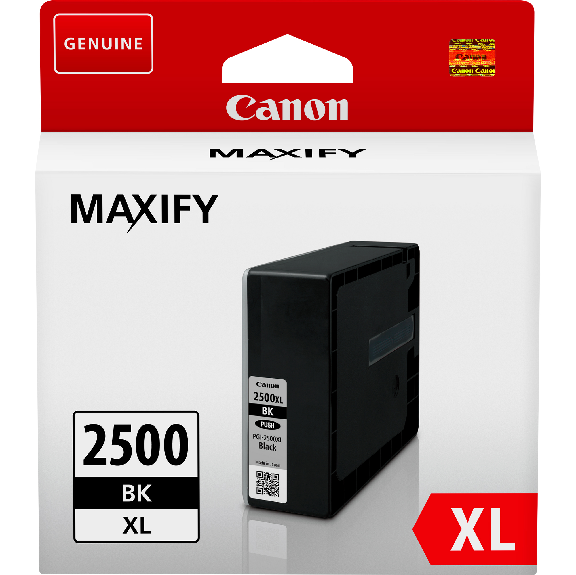 Canon PGI-2500XL BK - 70.9 ml - nero - originale - serbatoio inchiostro - per MAXIFY iB4050, iB4150, MB5050, MB5150, MB5155, MB5350, MB5450, MB5455