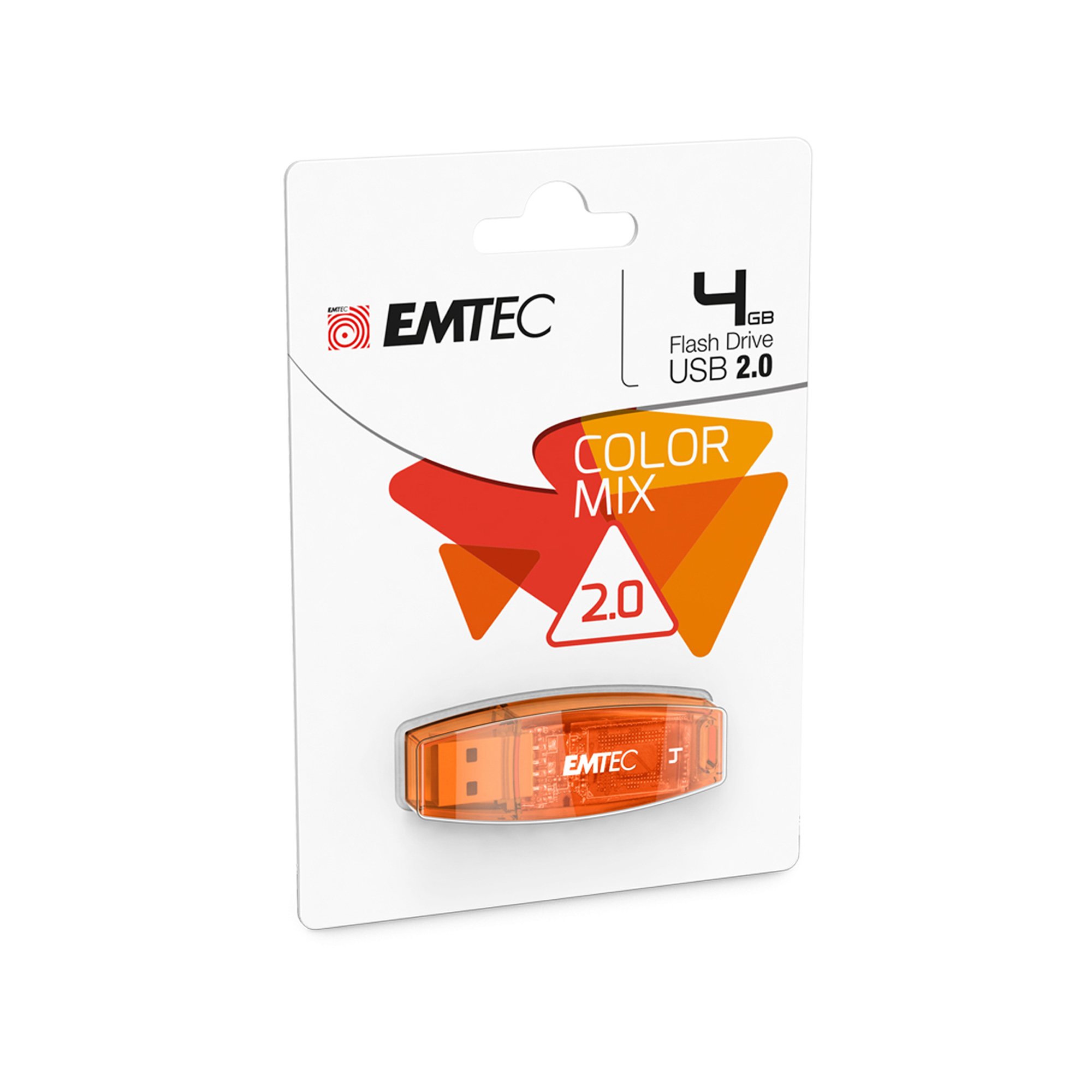 Emtec - Memoria Usb 2.0 - Arancione - …