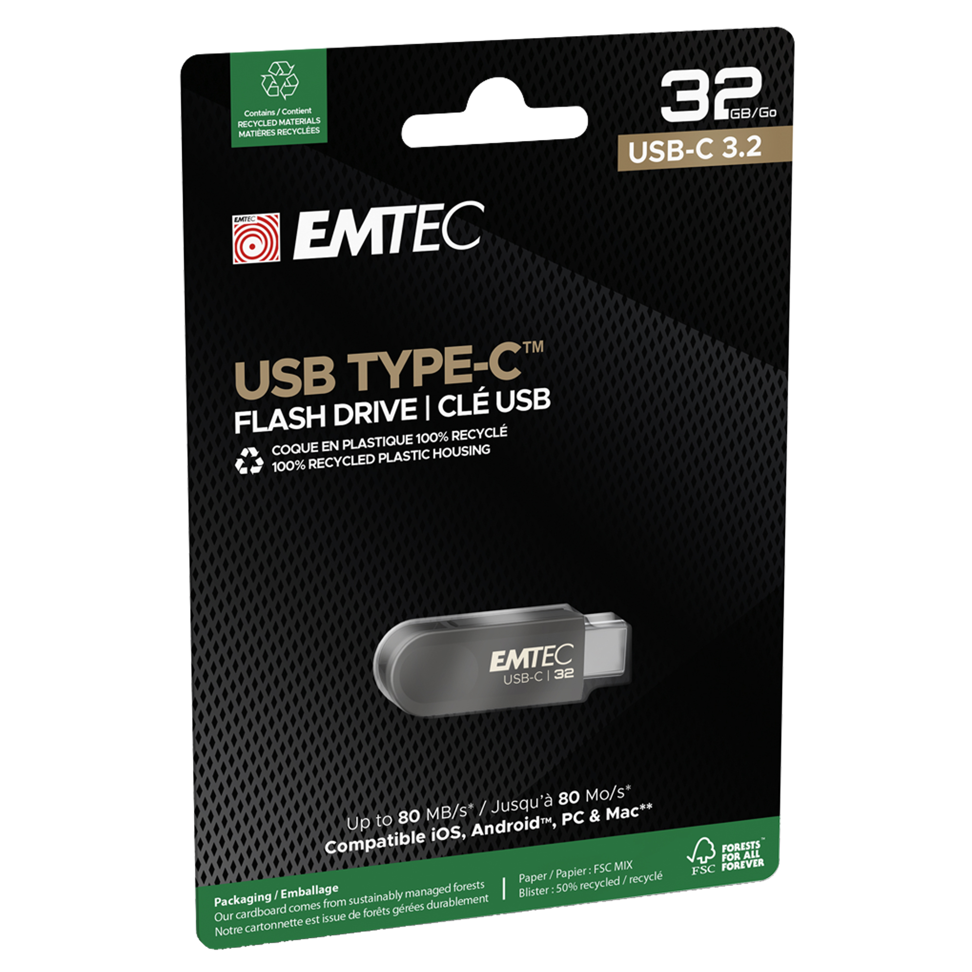 Emtec - Memoria Type C - C280 - …