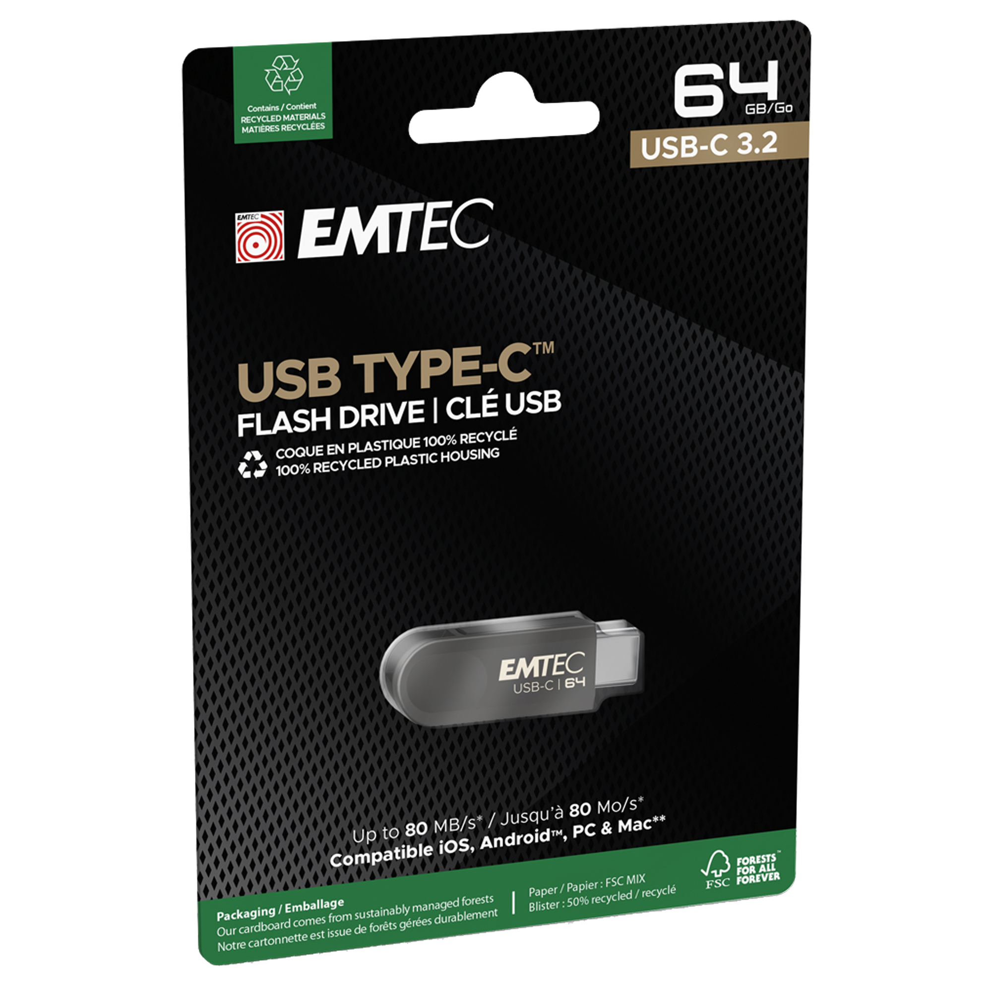 Emtec - Memoria Type C - C280 - …