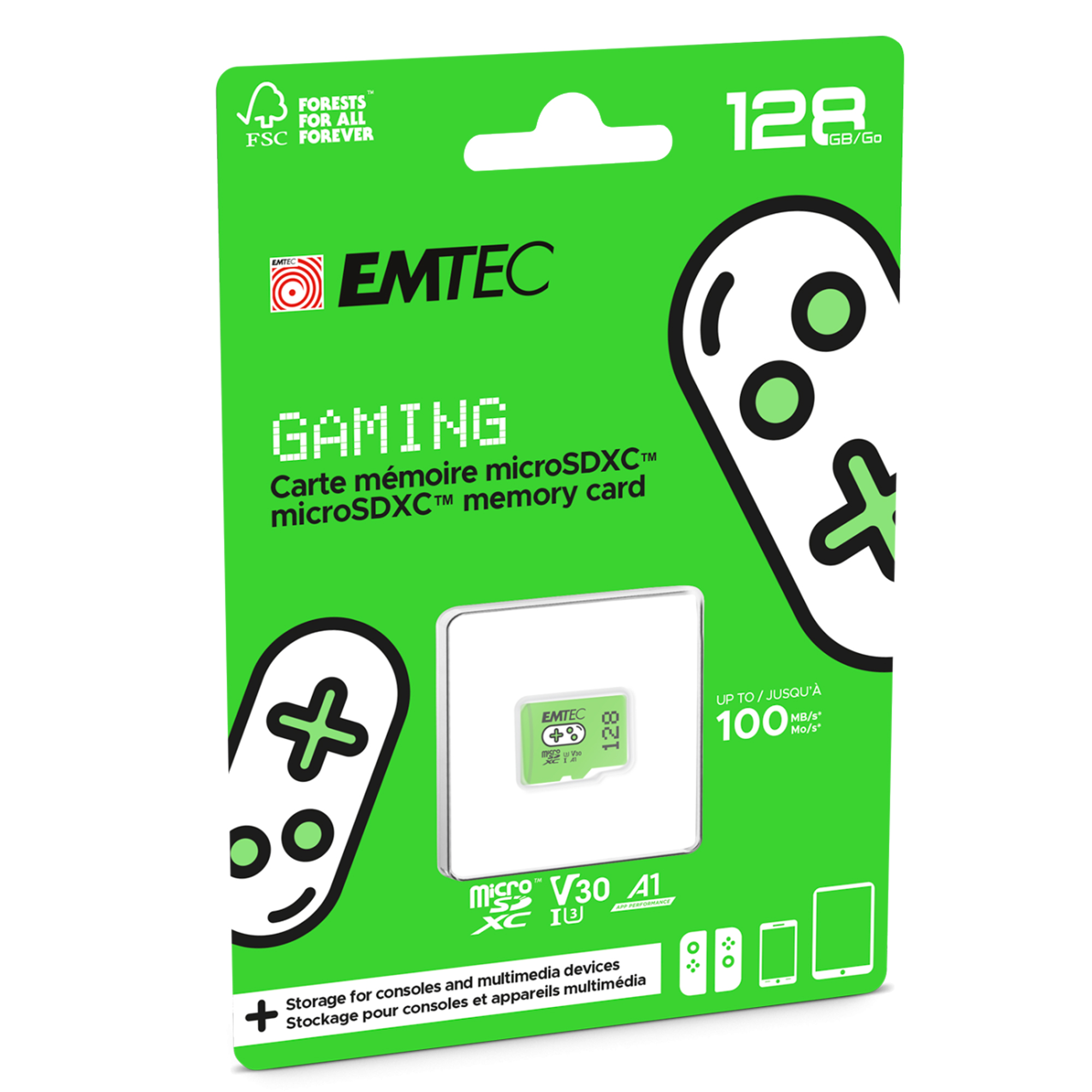 Emtec - MSD Gaming UHS-I U3 V30 A1 …