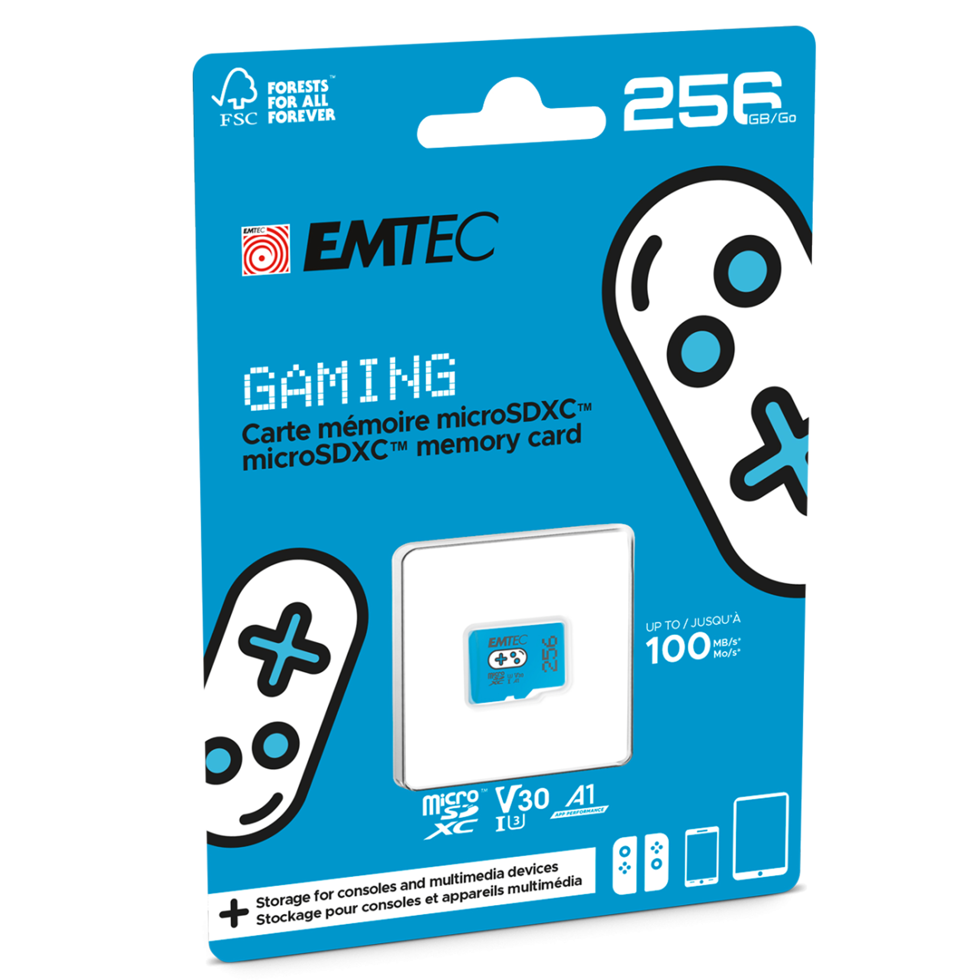 Emtec - mSD Gaming UHS-I U3 V30 A1 …