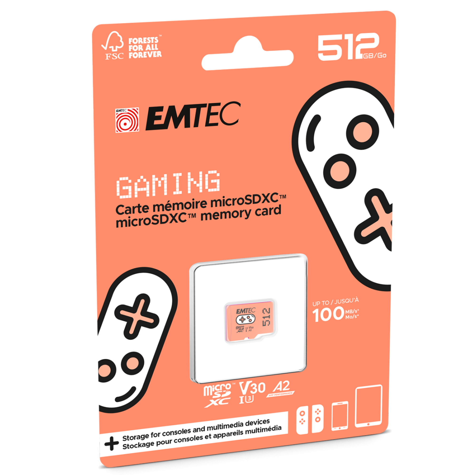 Emtec - MSD Gaming UHS-I U3 V30 A2 …