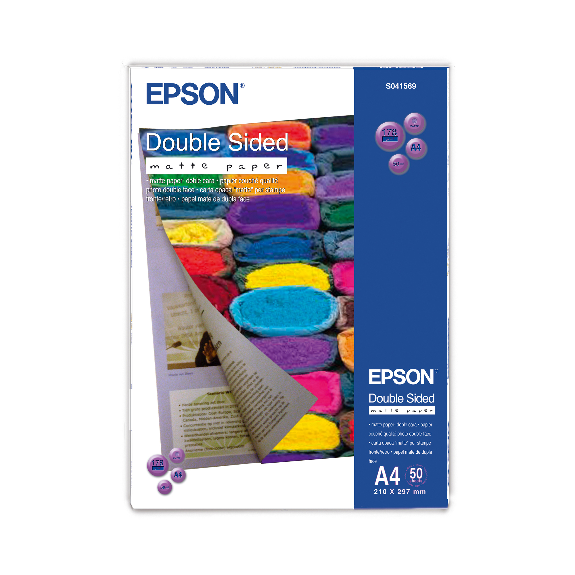 Epson - Double-Sided Matte Paper - A4 - …
