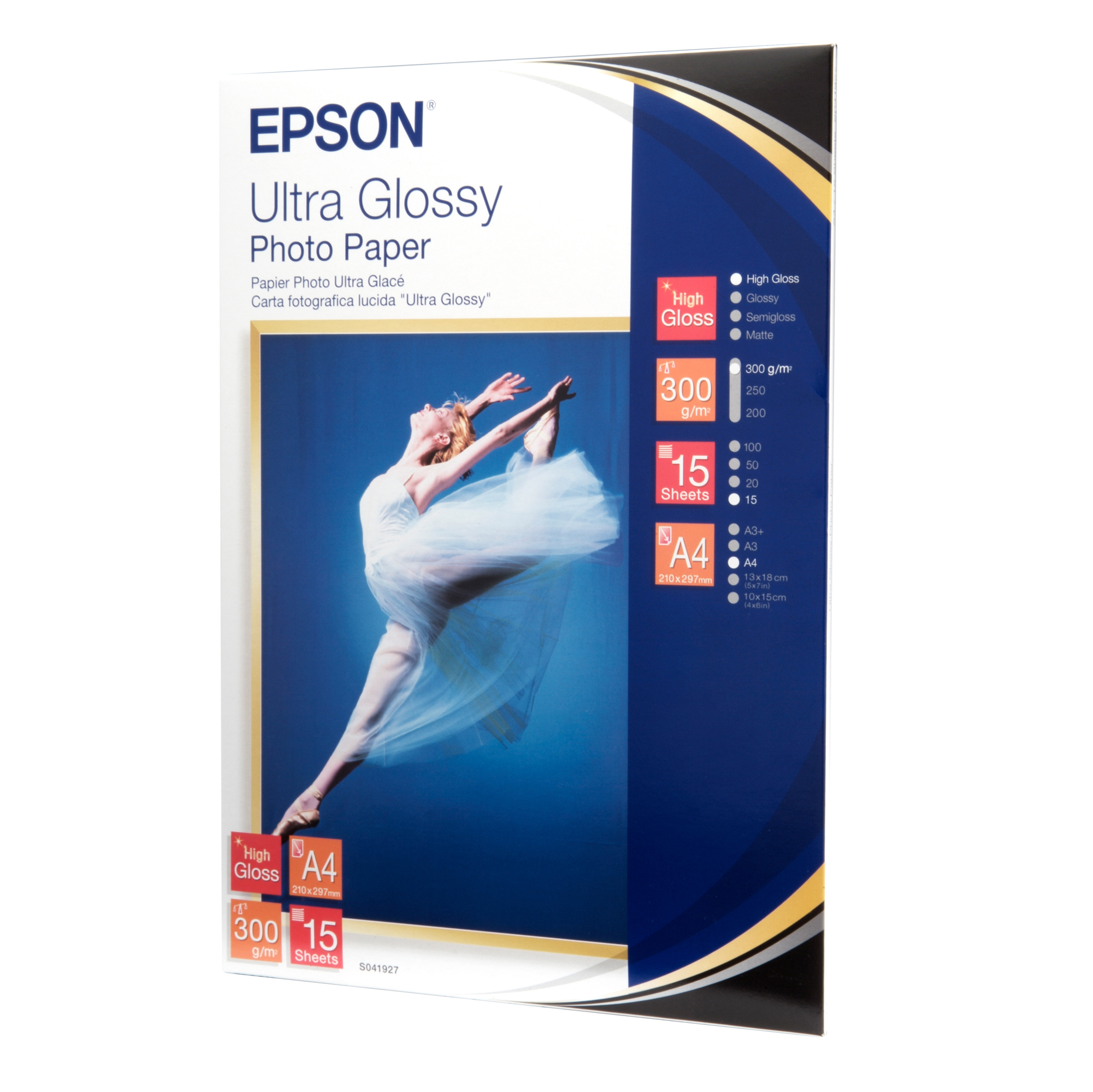 Epson - Ultra Glossy Photo Paper - A4 …