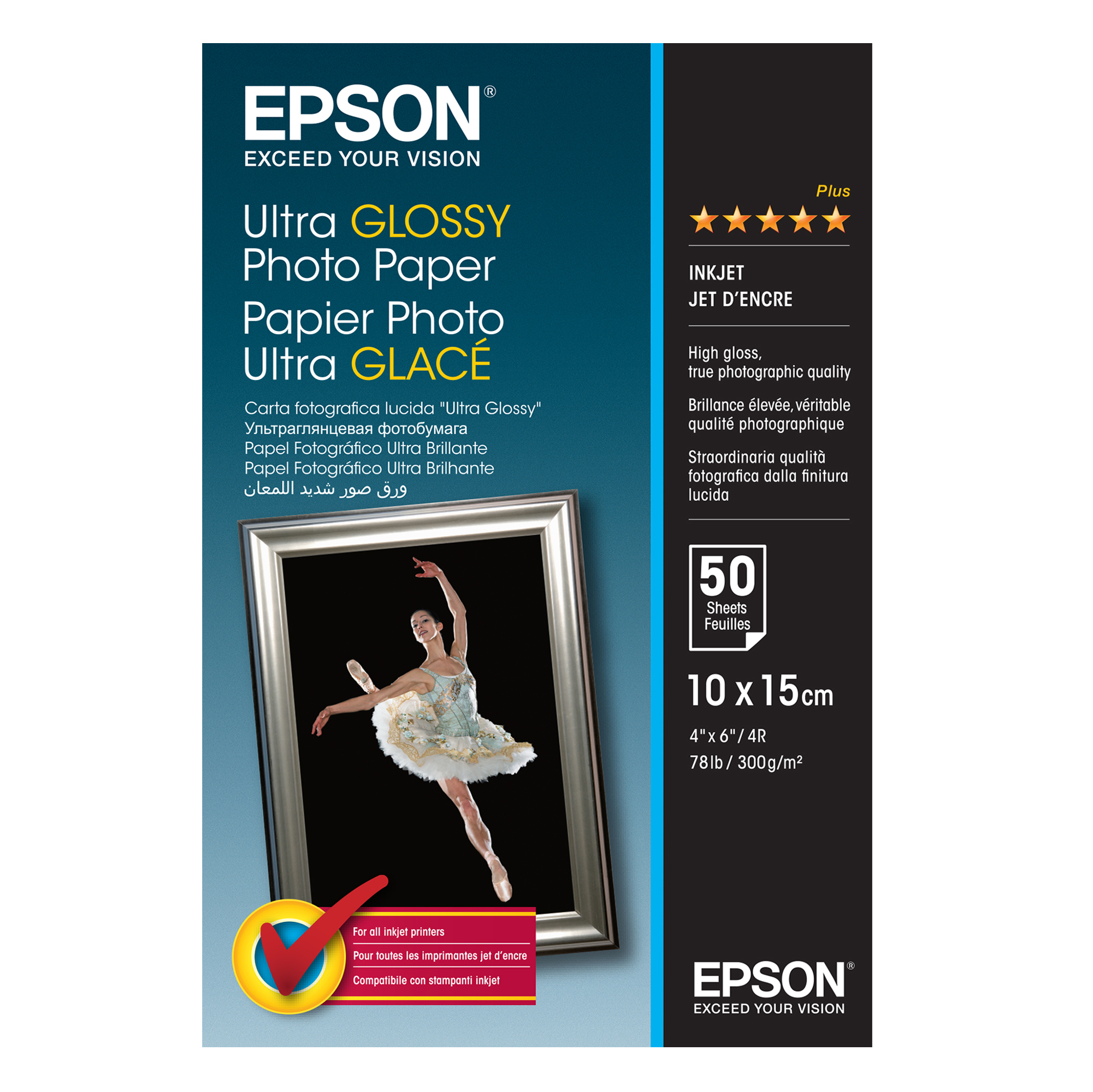 Epson - Ultra Glossy Photo Paper - 10 …